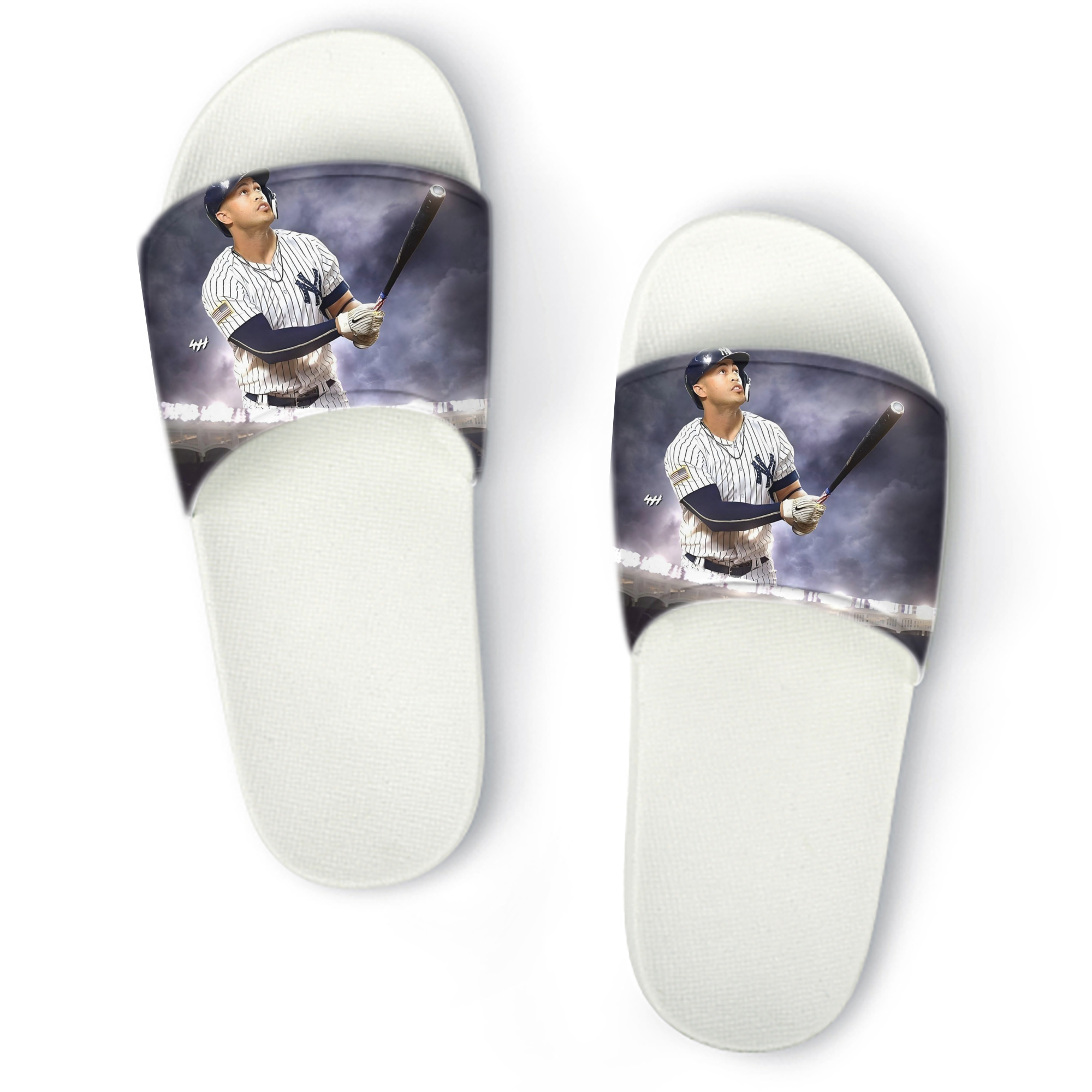 Giancarlo Stanton 41 PVC Home Slippers For Men & Women – Durable, Comfortable, Waterproof, Non-Slip, Stylish Casual Indoor & Outdoor Sandals