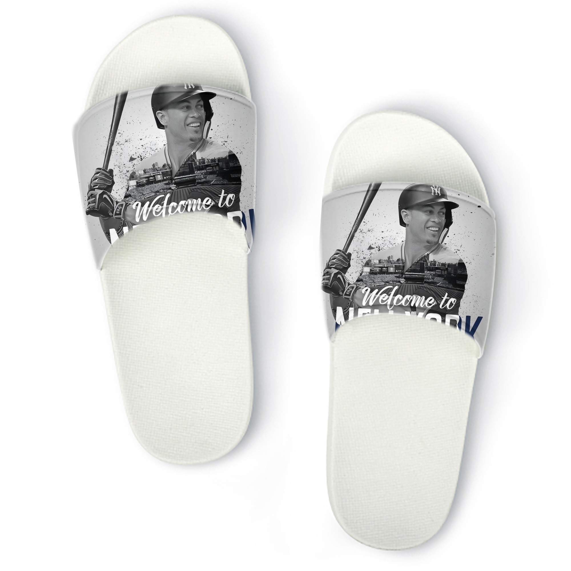 Giancarlo Stanton 42 PVC Home Slippers For Men & Women – Durable, Comfortable, Waterproof, Non-Slip, Stylish Casual Indoor & Outdoor Sandals