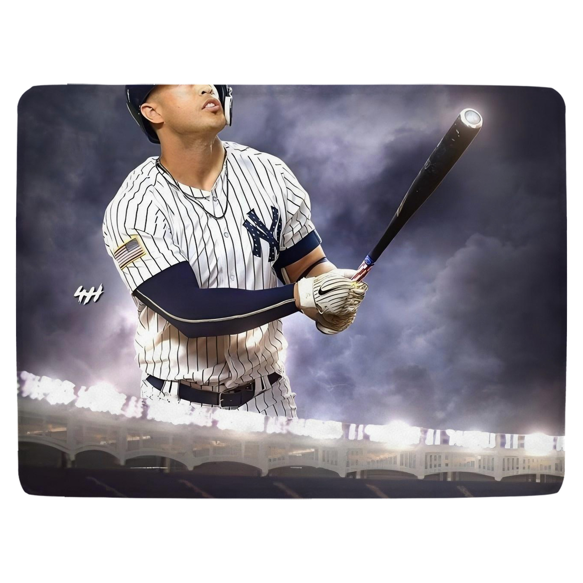 Giancarlo Stanton 41 Soft Fleece Throw Blanket 60 X 80 Inch – Super Soft, Lightweight, And Durable – Perfect For Sofa, Bed, Camping, And More – Ideal Gift For Family And Friends