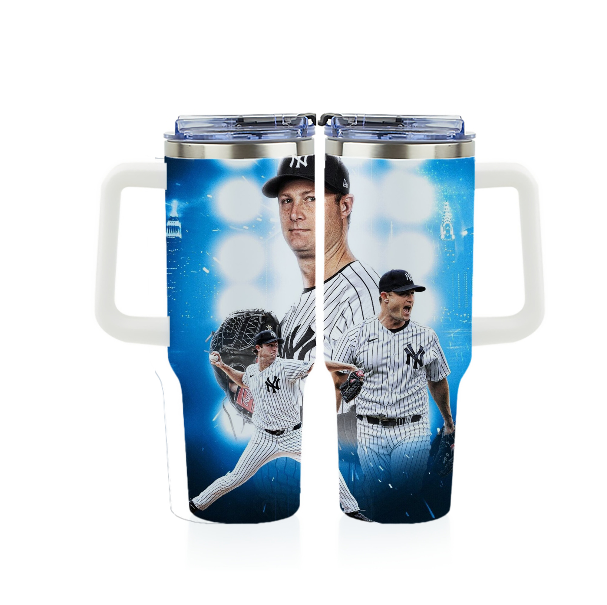 Gerrit Cole 7 40oz Full Wrap Car Tumbler – Durable Stainless Steel Travel Mug With Vibrant UV Print – Double Wall Insulated, Fits Most Car Cup Holders