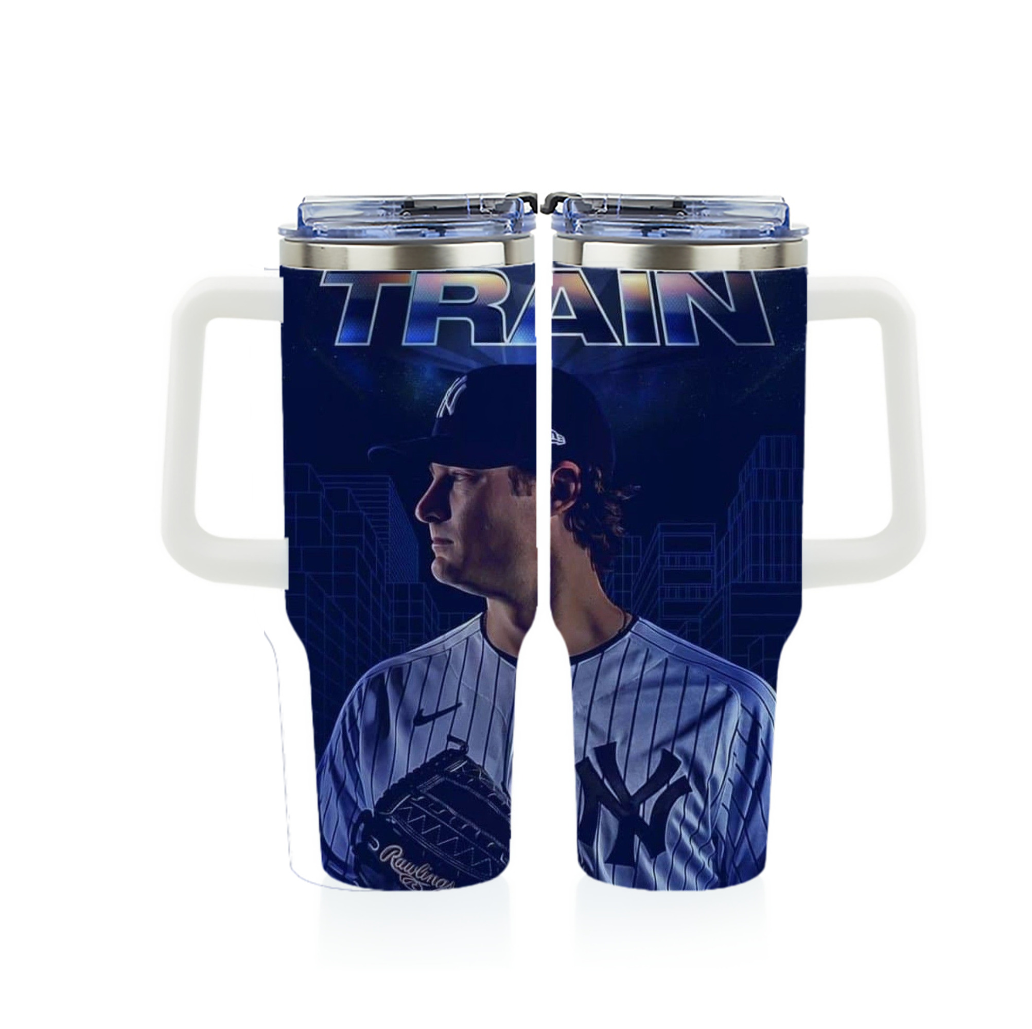 Gerrit Cole 16 40oz Full Wrap Car Tumbler – Durable Stainless Steel Travel Mug With Vibrant UV Print – Double Wall Insulated, Fits Most Car Cup Holders