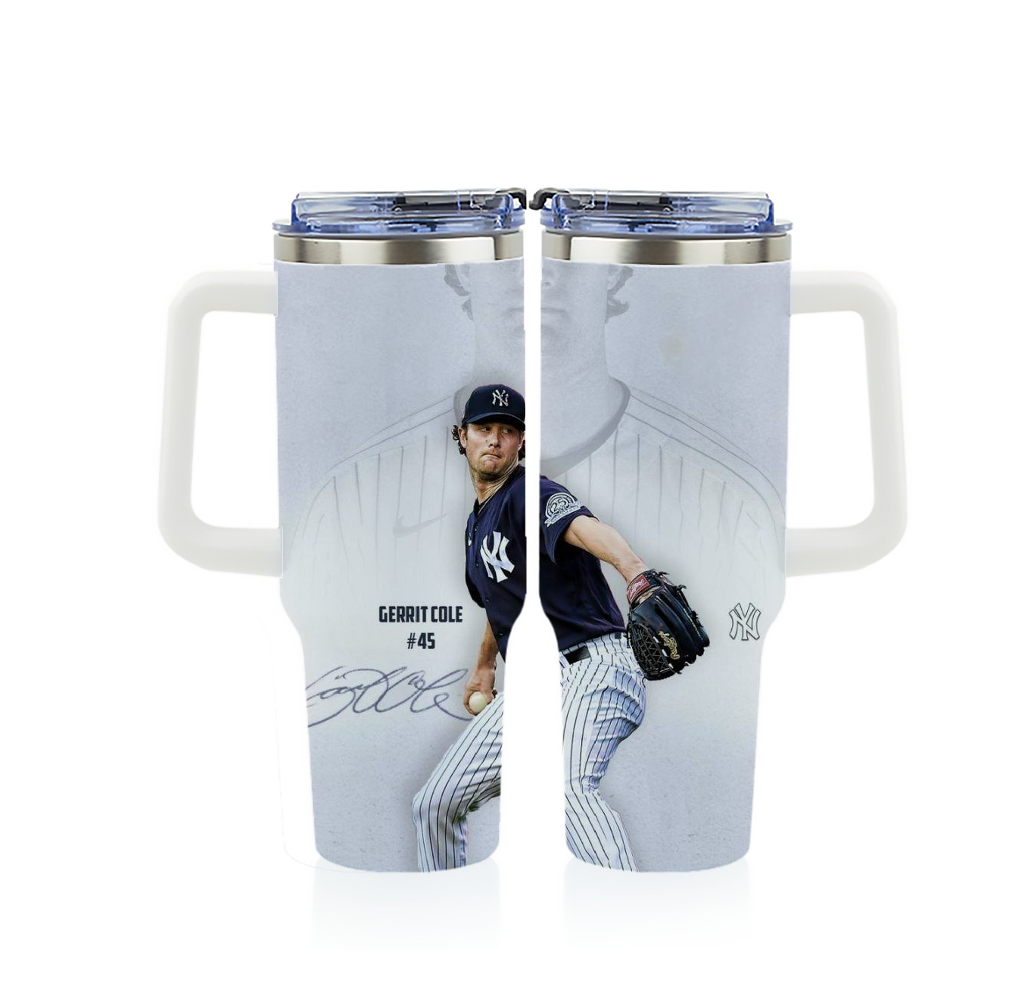 Gerrit Cole 17 40oz Full Wrap Car Tumbler – Durable Stainless Steel Travel Mug With Vibrant UV Print – Double Wall Insulated, Fits Most Car Cup Holders