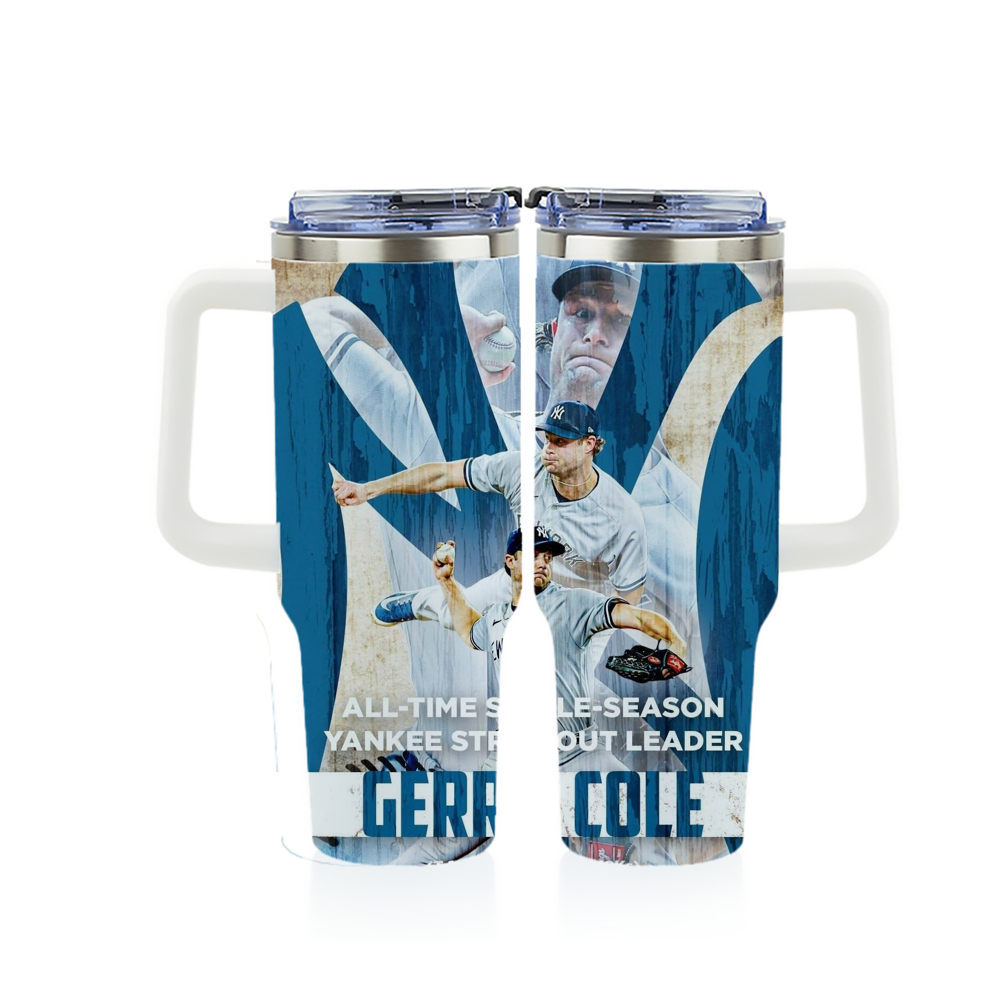 Gerrit Cole 25 40oz Full Wrap Car Tumbler – Durable Stainless Steel Travel Mug With Vibrant UV Print – Double Wall Insulated, Fits Most Car Cup Holders