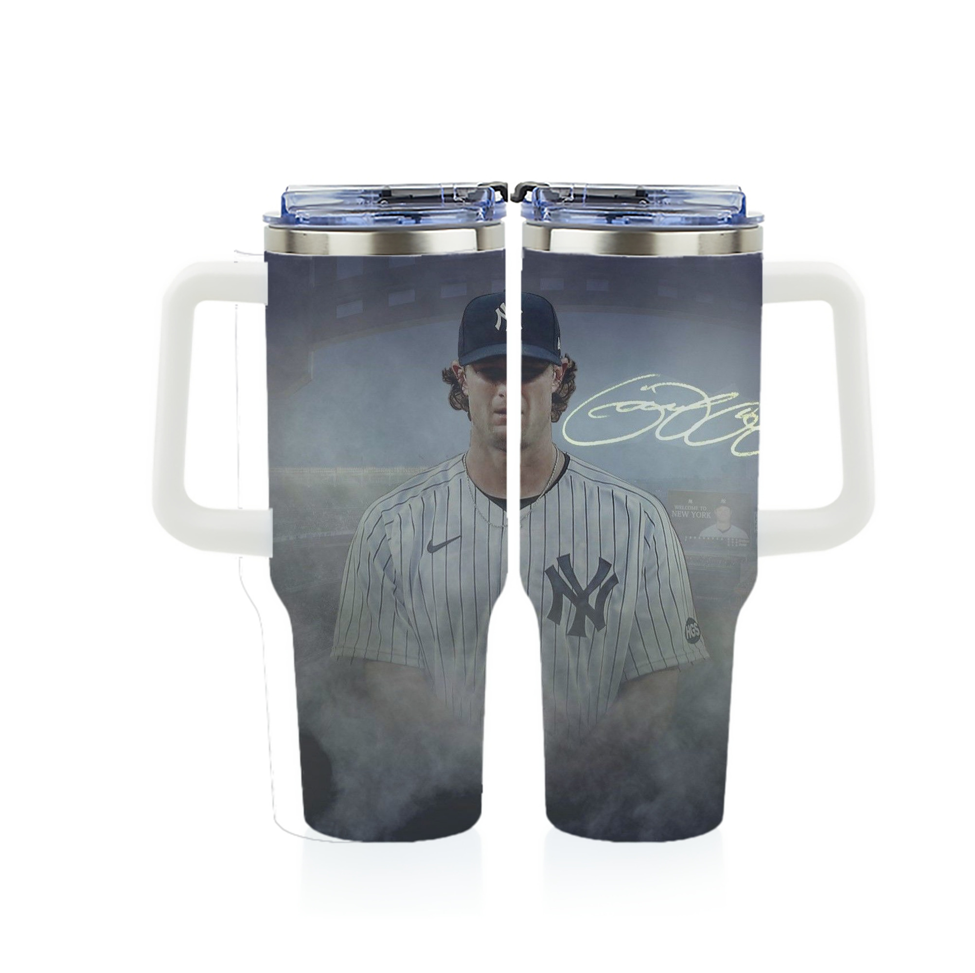 Gerrit Cole 27 40oz Full Wrap Car Tumbler – Durable Stainless Steel Travel Mug With Vibrant UV Print – Double Wall Insulated, Fits Most Car Cup Holders