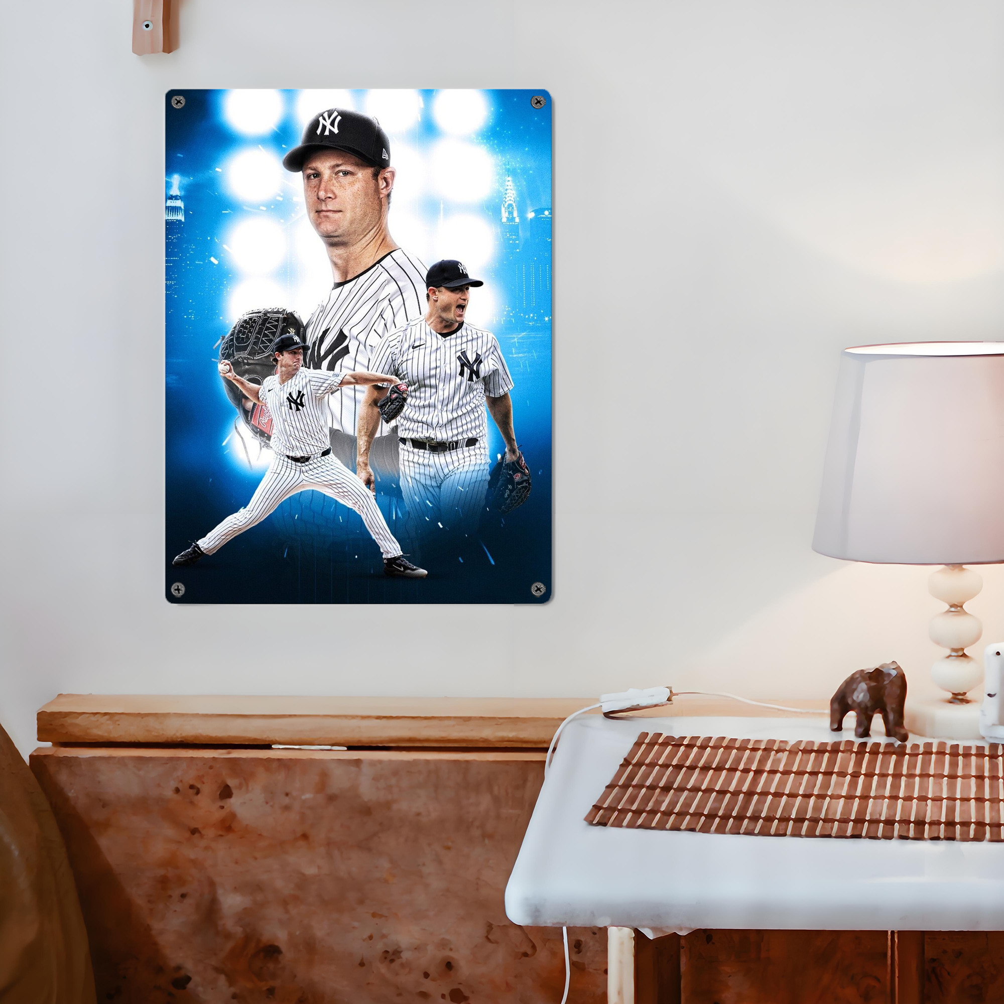 Gerrit Cole 7 Vintage Metal Tin Sign 12x16inch – Retro Wall Art Decor For Home, Bar, Kitchen, Bedroom, Office – Durable Iron Sheet Poster, Easy To Hang, Full-Color Printing