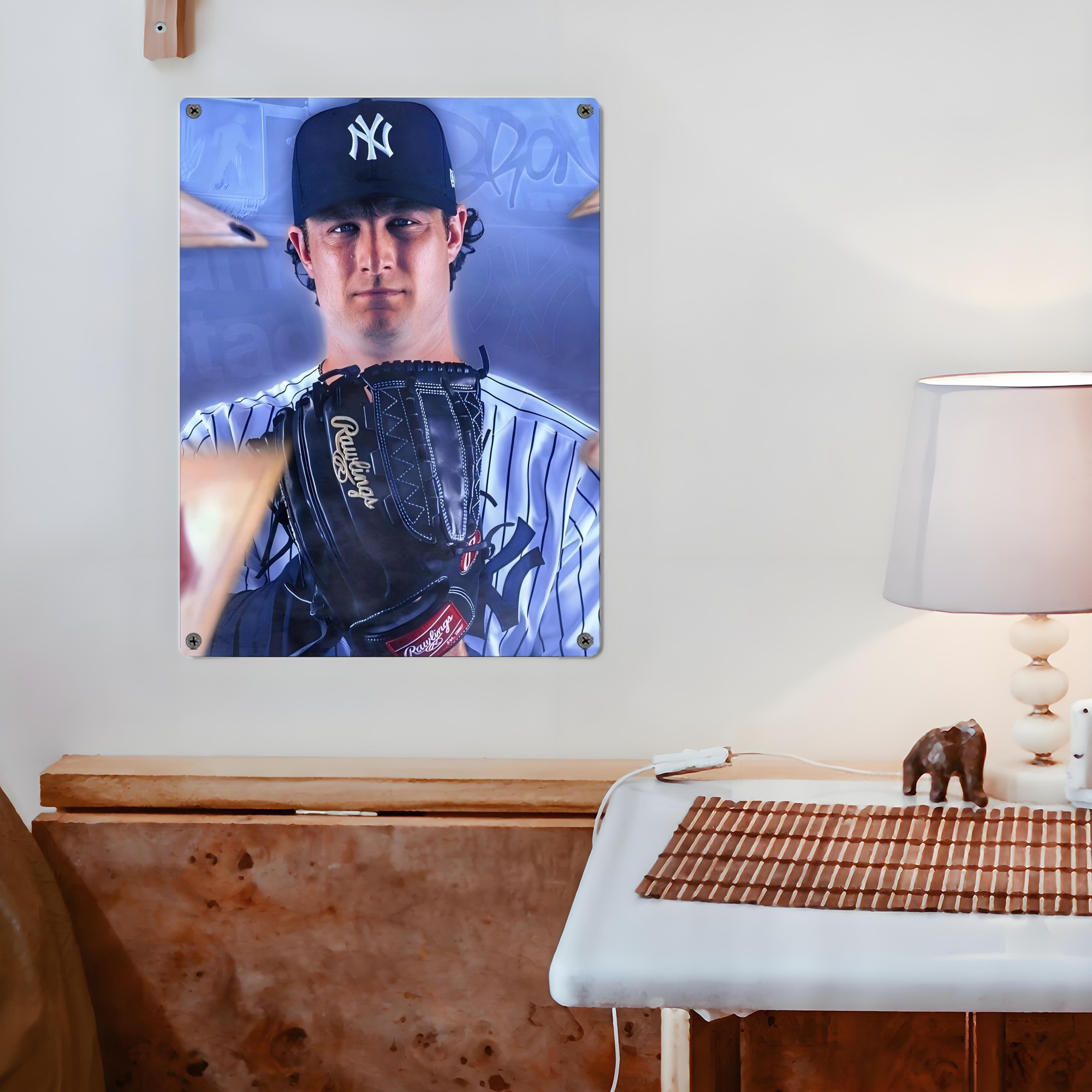 Gerrit Cole 9 Vintage Metal Tin Sign 12x16inch – Retro Wall Art Decor For Home, Bar, Kitchen, Bedroom, Office – Durable Iron Sheet Poster, Easy To Hang, Full-Color Printing