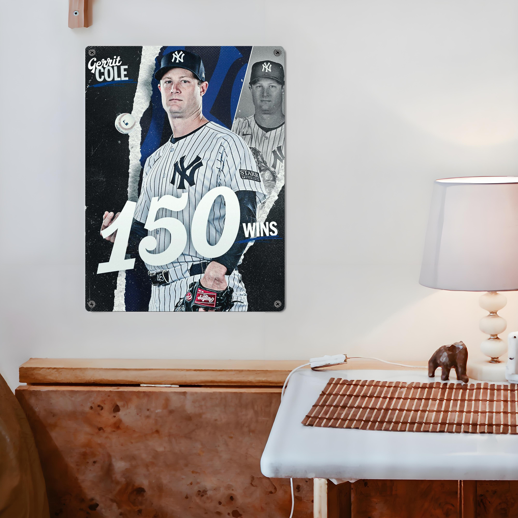 Gerrit Cole 10 Vintage Metal Tin Sign 12x16inch – Retro Wall Art Decor For Home, Bar, Kitchen, Bedroom, Office – Durable Iron Sheet Poster, Easy To Hang, Full-Color Printing