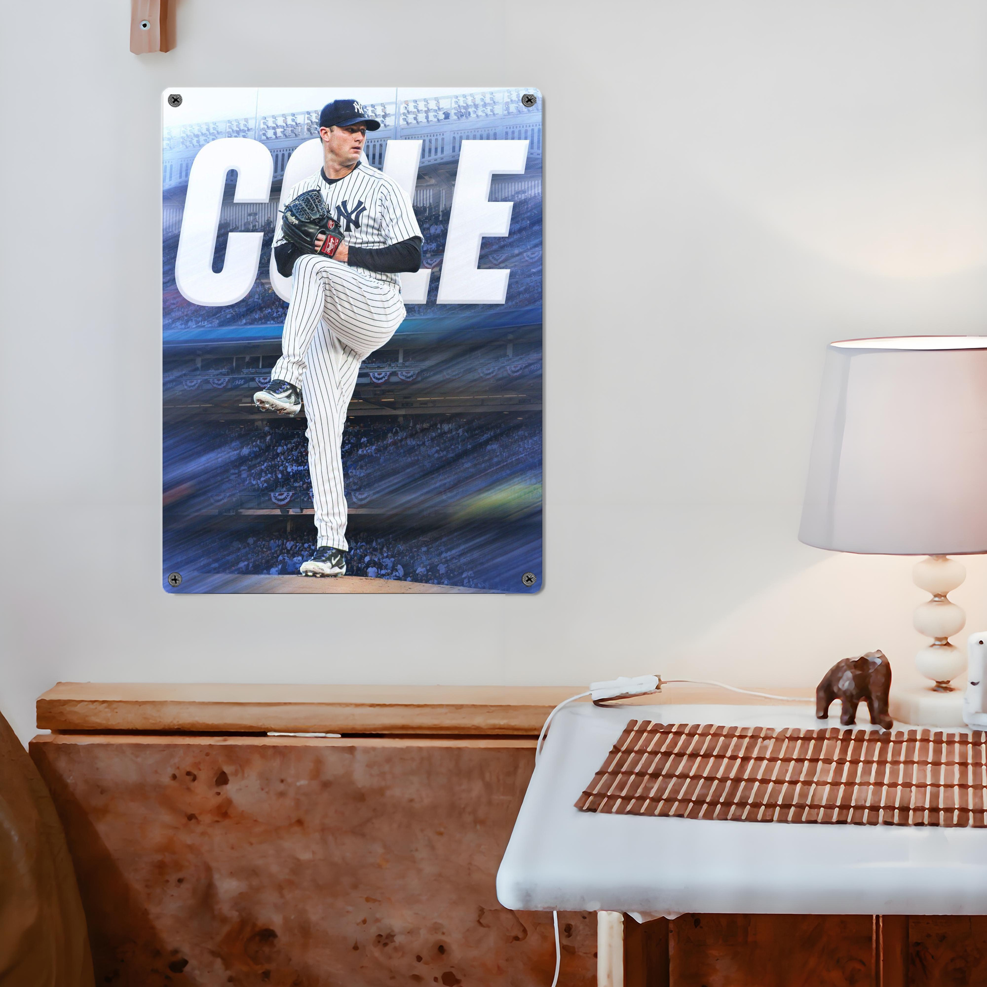 Gerrit Cole 13 Vintage Metal Tin Sign 12x16inch – Retro Wall Art Decor For Home, Bar, Kitchen, Bedroom, Office – Durable Iron Sheet Poster, Easy To Hang, Full-Color Printing