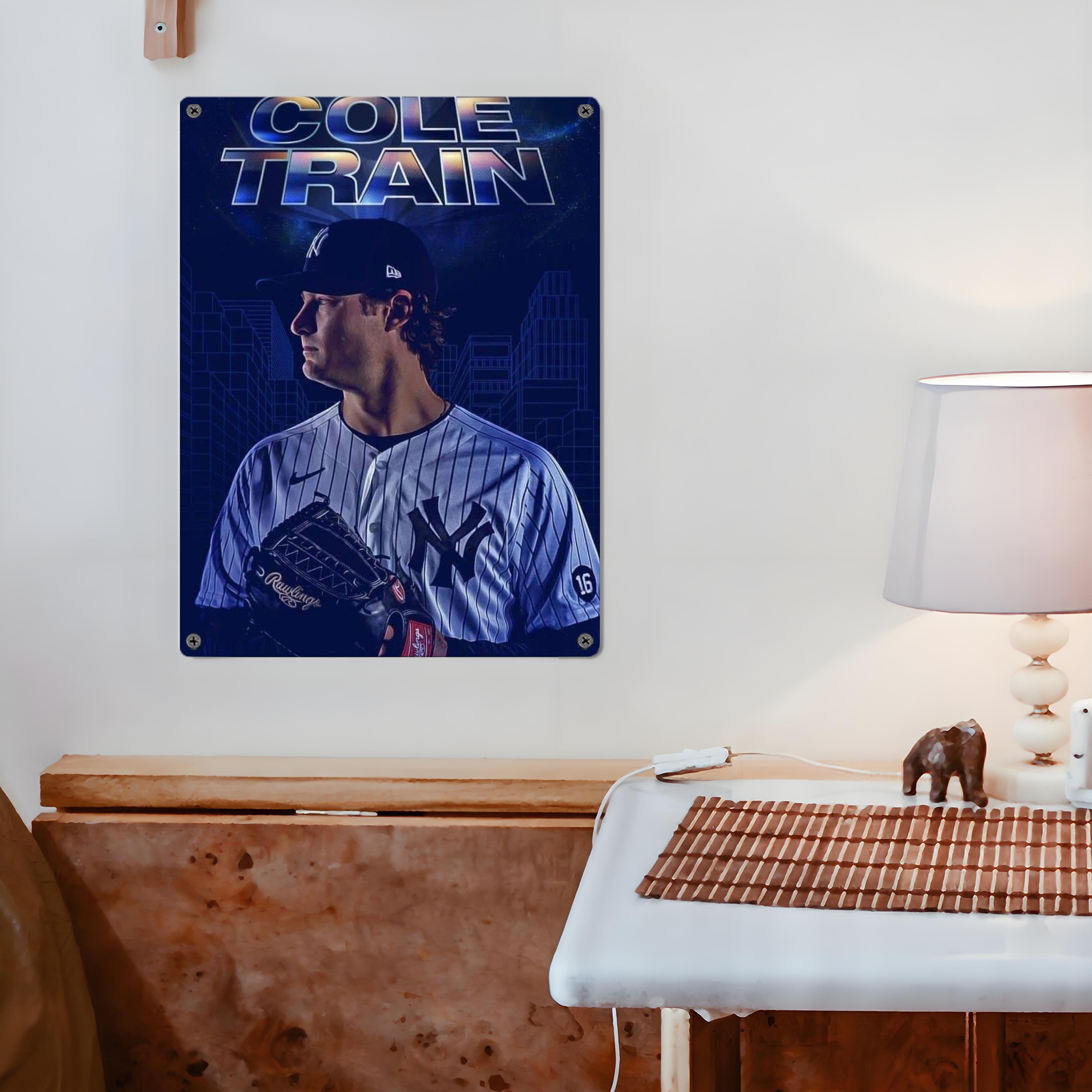 Gerrit Cole 16 Vintage Metal Tin Sign 12x16inch – Retro Wall Art Decor For Home, Bar, Kitchen, Bedroom, Office – Durable Iron Sheet Poster, Easy To Hang, Full-Color Printing