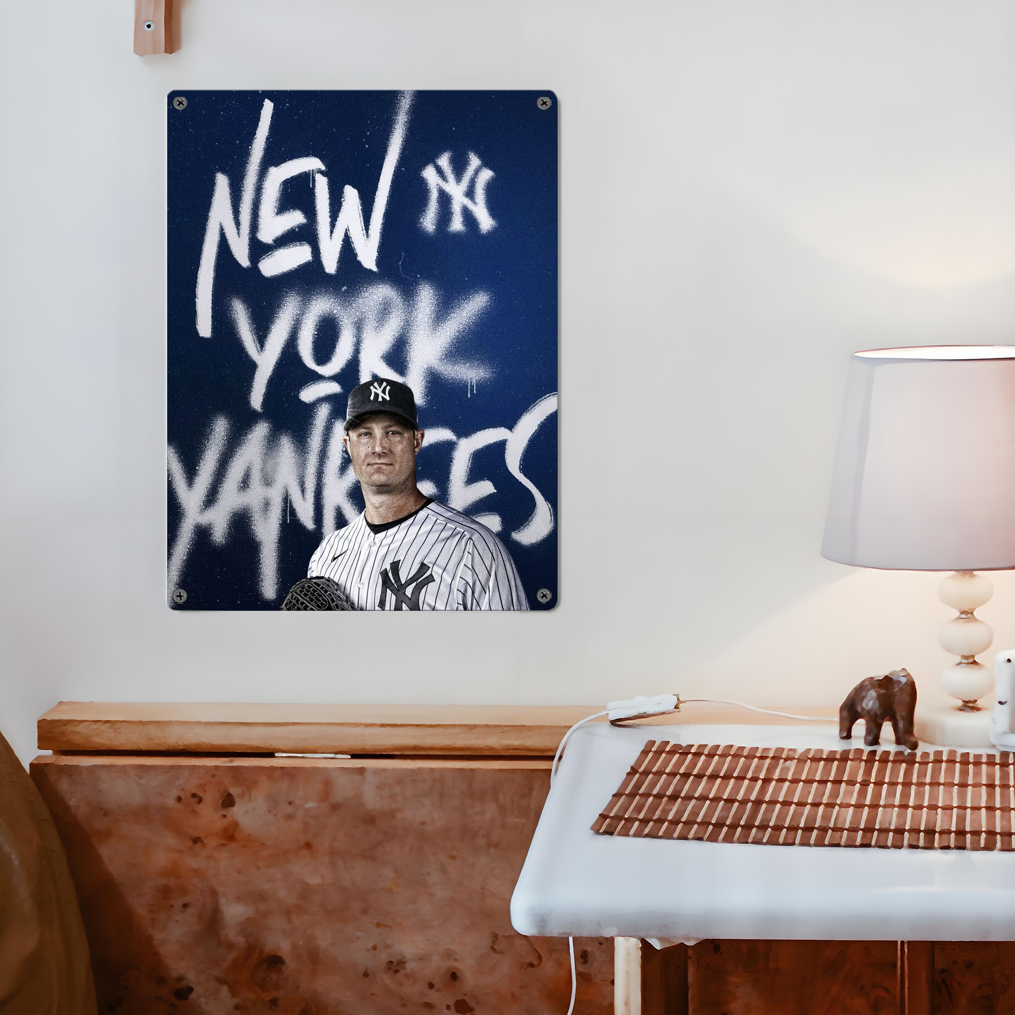 Gerrit Cole 18 Vintage Metal Tin Sign 12x16inch – Retro Wall Art Decor For Home, Bar, Kitchen, Bedroom, Office – Durable Iron Sheet Poster, Easy To Hang, Full-Color Printing