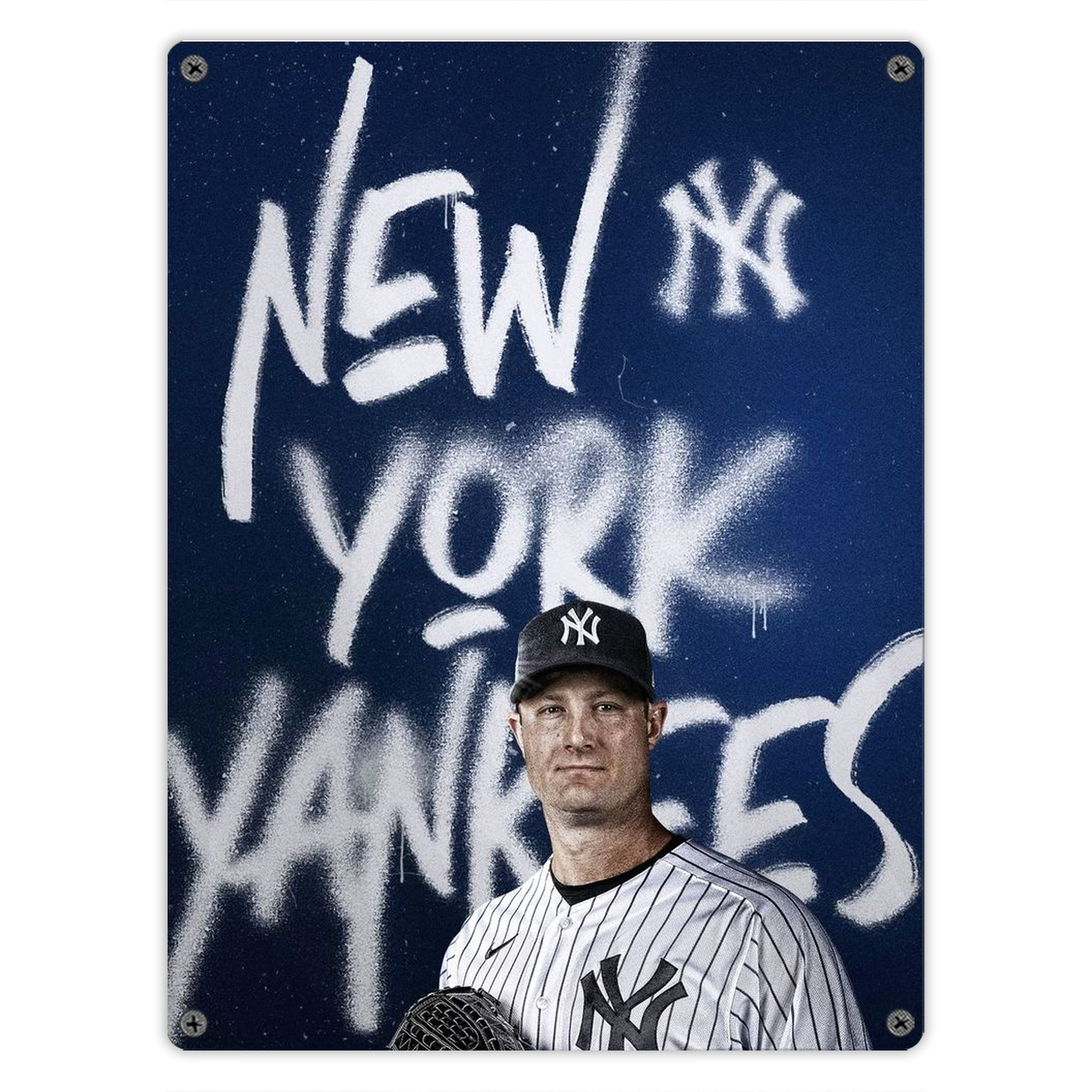 Gerrit Cole 18 Vintage Metal Tin Sign 12x16inch – Retro Wall Art Decor For Home, Bar, Kitchen, Bedroom, Office – Durable Iron Sheet Poster, Easy To Hang, Full-Color Printing