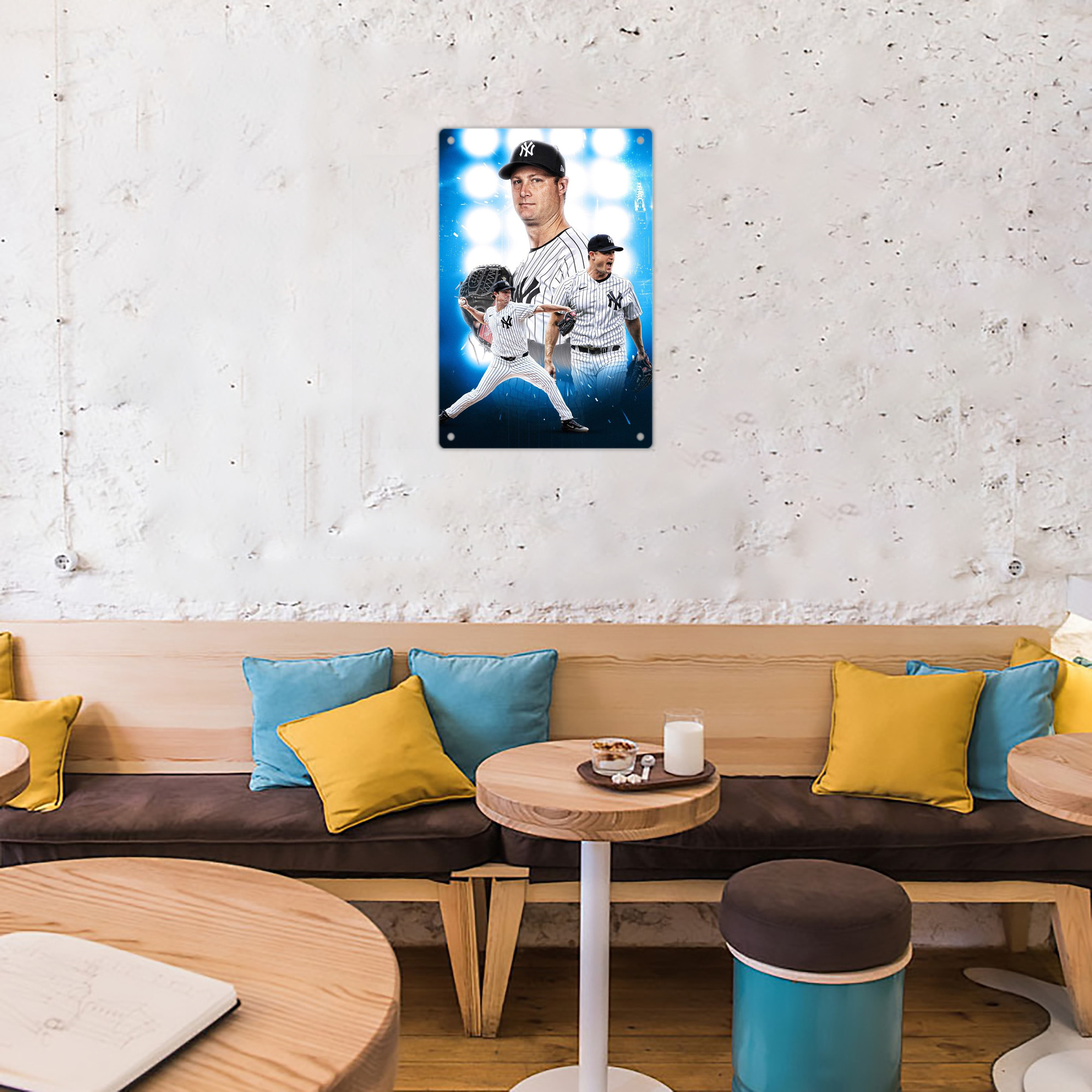 Gerrit Cole 7 8x12inch Vertical Aluminum Sign - Durable Fade-Resistant Indoor/Outdoor Safety & Information Plaque For Office, Hotel, Restaurant, Bar, Public Spaces