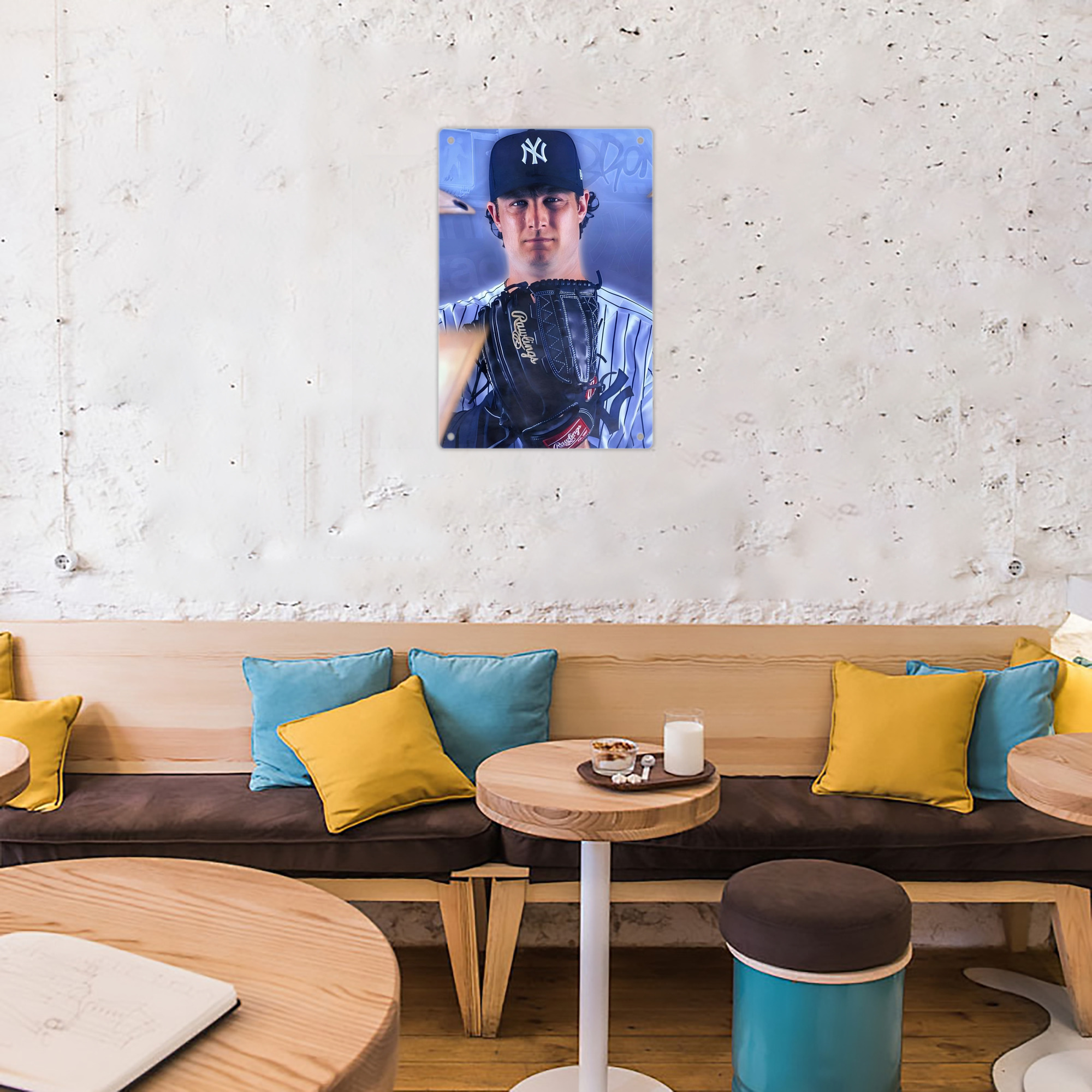 Gerrit Cole 9 8x12inch Vertical Aluminum Sign - Durable Fade-Resistant Indoor/Outdoor Safety & Information Plaque For Office, Hotel, Restaurant, Bar, Public Spaces