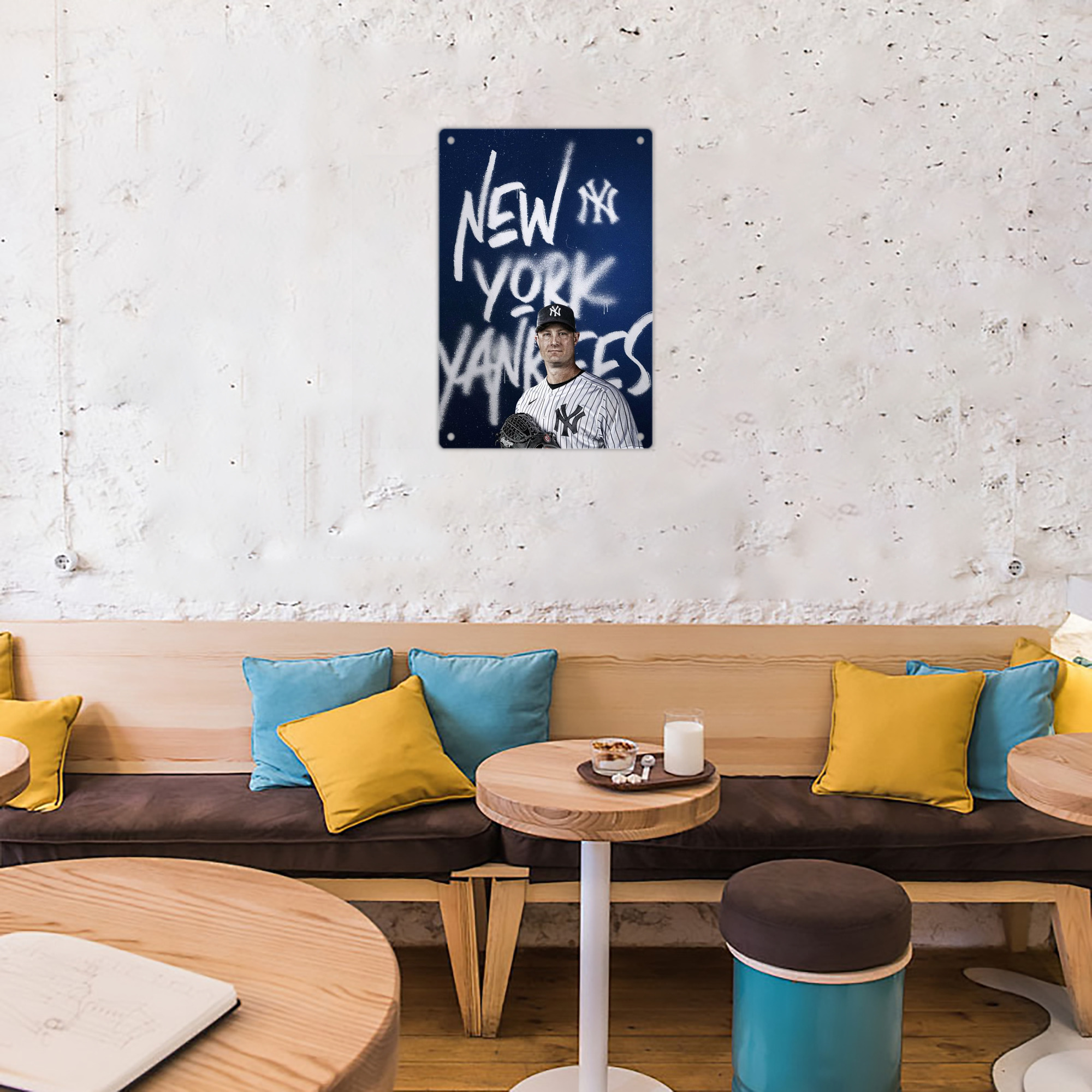 Gerrit Cole 18 8x12inch Vertical Aluminum Sign - Durable Fade-Resistant Indoor/Outdoor Safety & Information Plaque For Office, Hotel, Restaurant, Bar, Public Spaces