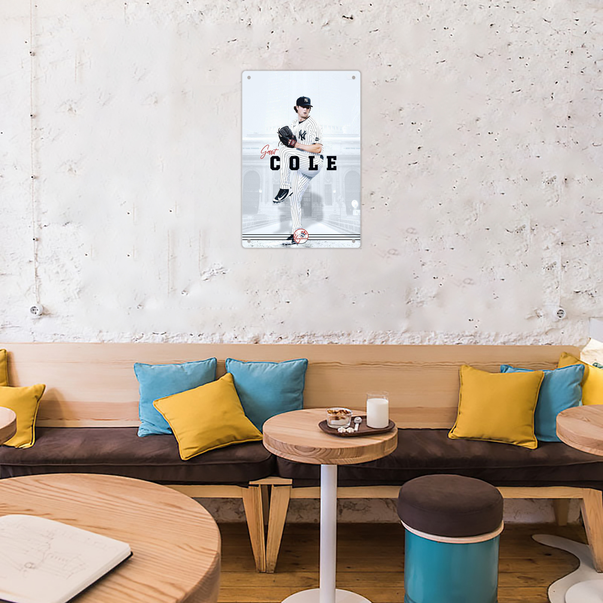 Gerrit Cole 24 8x12inch Vertical Aluminum Sign - Durable Fade-Resistant Indoor/Outdoor Safety & Information Plaque For Office, Hotel, Restaurant, Bar, Public Spaces