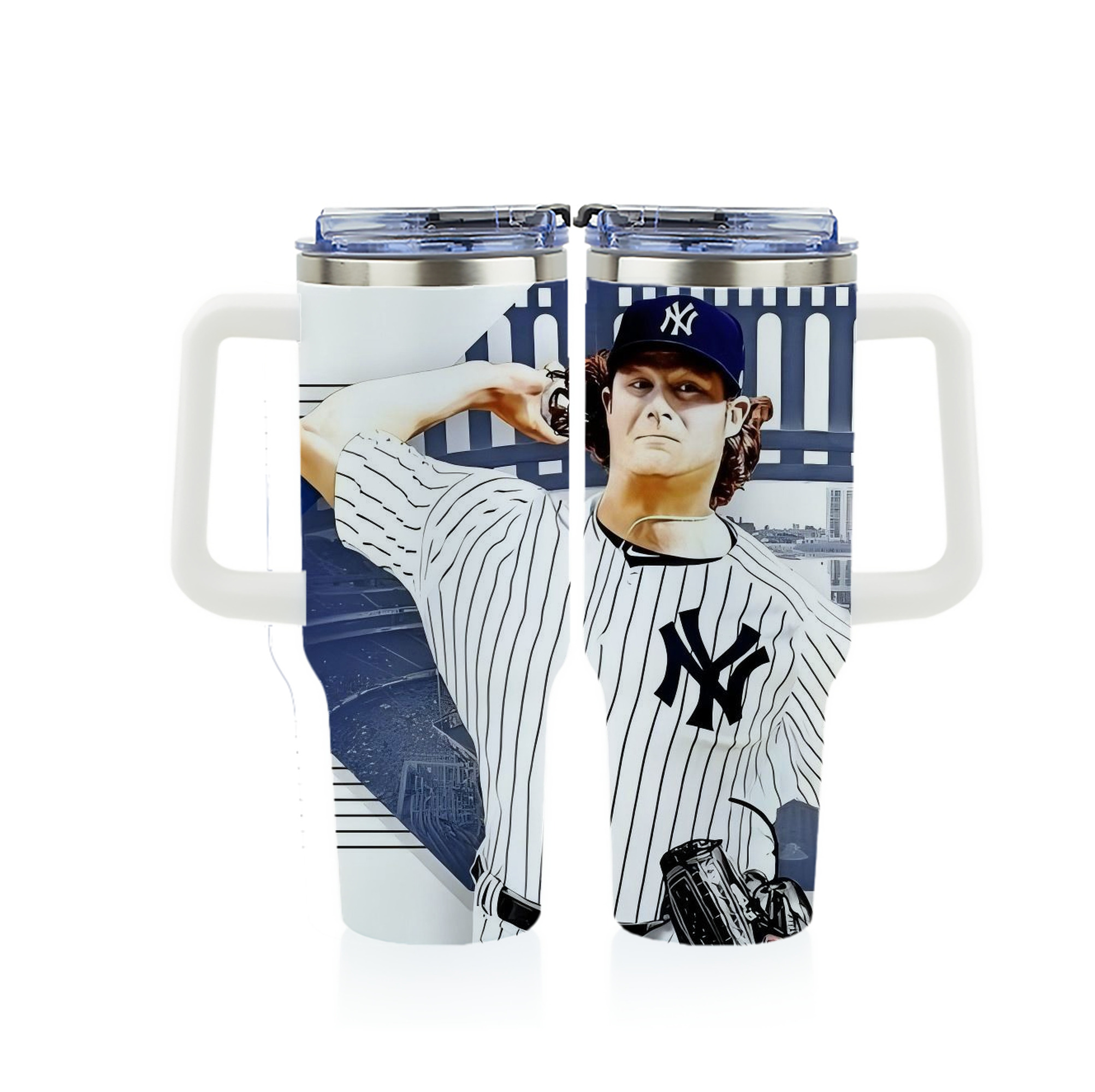 Gerrit Cole 33 40oz Full Wrap Car Tumbler – Durable Stainless Steel Travel Mug With Vibrant UV Print – Double Wall Insulated, Fits Most Car Cup Holders