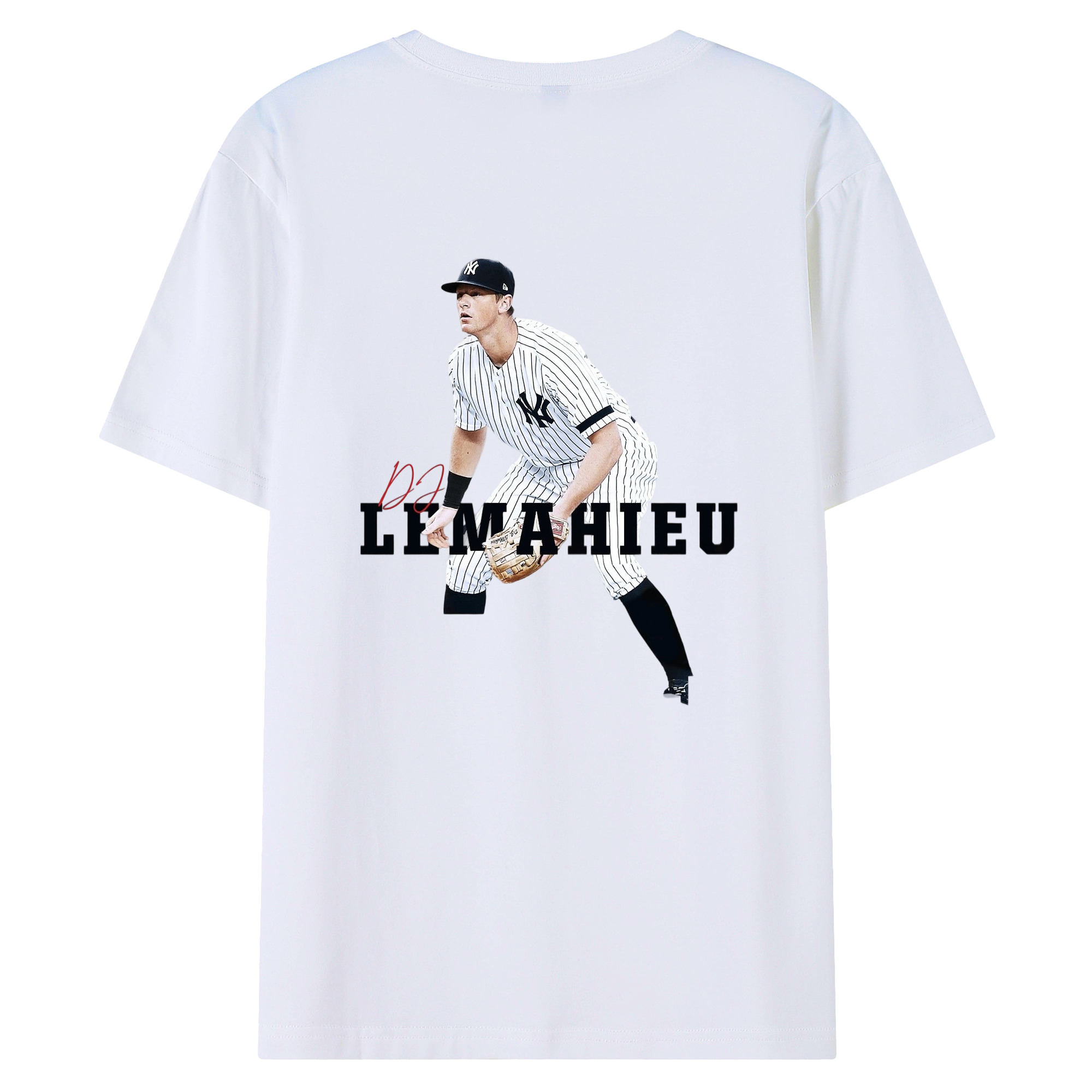 DJ Lemahieu 6 180g Combed Cotton T-Shirt With Back Heat Transfer Print – Soft, Lightweight, Fitted Design – Stylish Casual Wear For Sports & Everyday Use