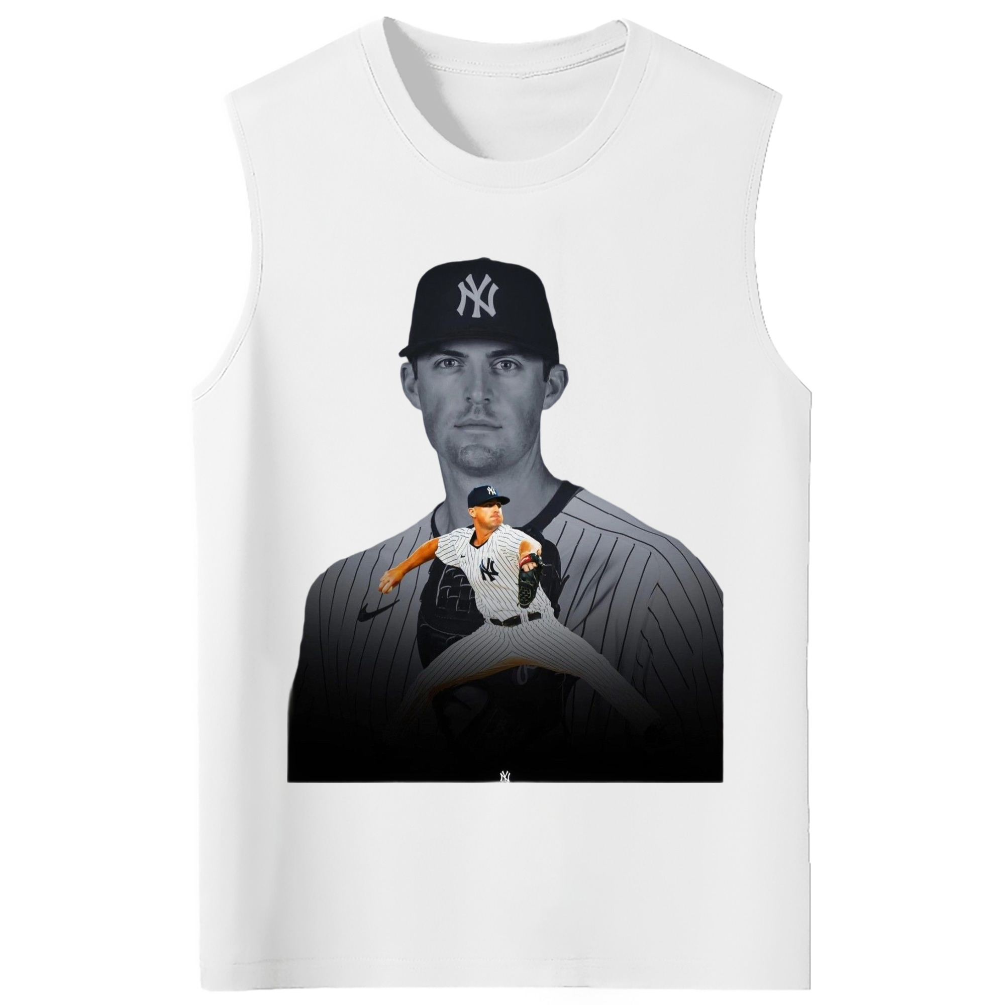 DJ Lemahieu 1 210g Combed Cotton Tank Top With Front Heat Transfer Print – Soft, Lightweight, Fitted Design – Stylish & Comfortable Casual Wear For Sports & Everyday Use