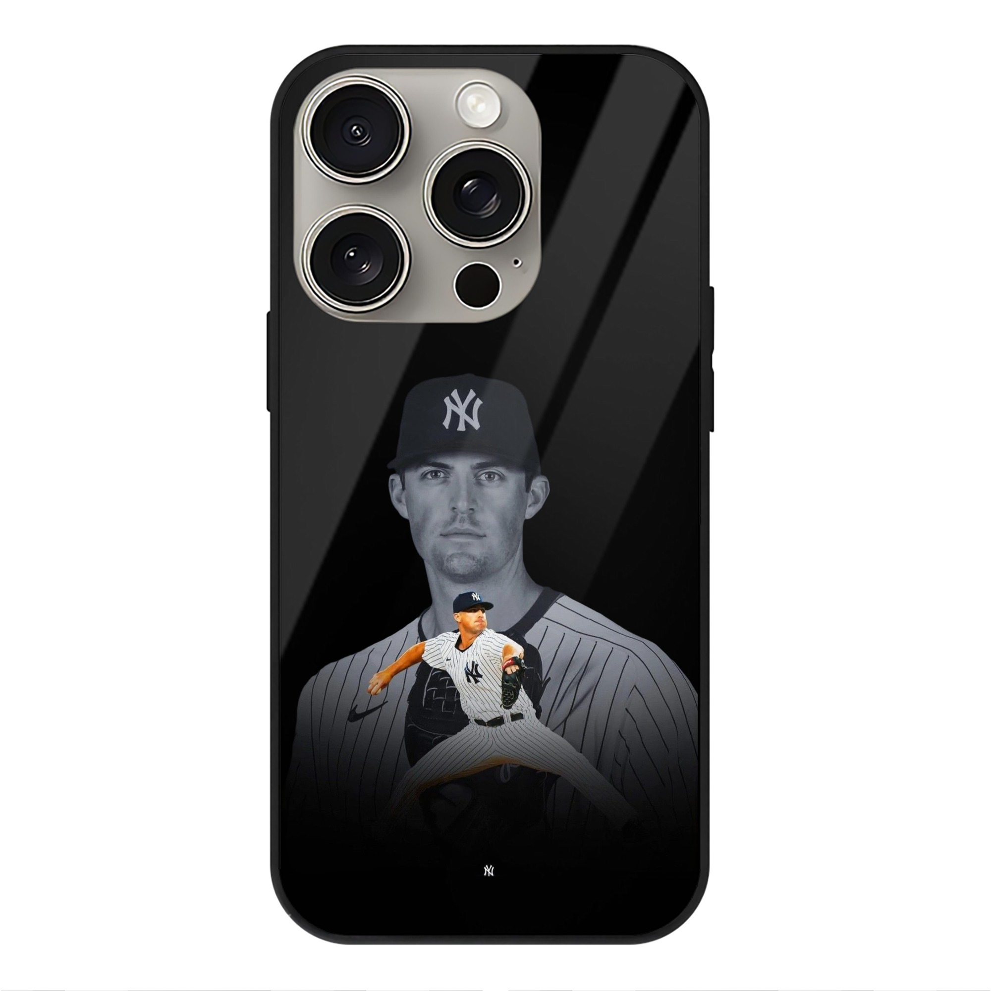 DJ Lemahieu 1 IPhone 15 Pro Mirror Phone Case – UV Printed Glass + TPU – Scratch-Resistant, Wireless Charging Compatible, Precise Fit & Stylish Design