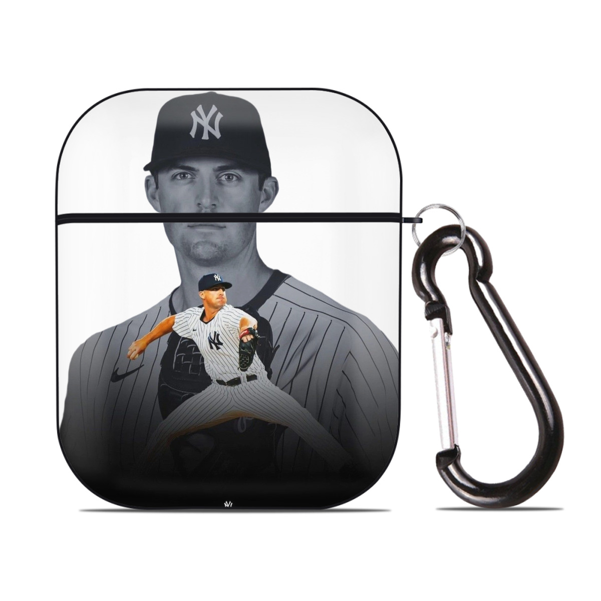 DJ Lemahieu 1 AirPods 2 Case Hard Shell Black, Flexible PC Material, Precise Cutouts, Full Protection, Anti-Fingerprint, Washable, Includes Keychain – Durable & Slim Design