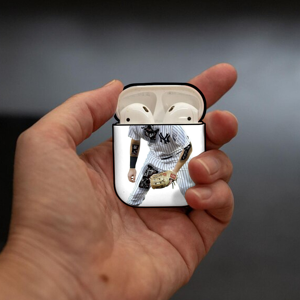 DJ Lemahieu 5 AirPods 2 Case Hard Shell Black, Flexible PC Material, Precise Cutouts, Full Protection, Anti-Fingerprint, Washable, Includes Keychain – Durable & Slim Design