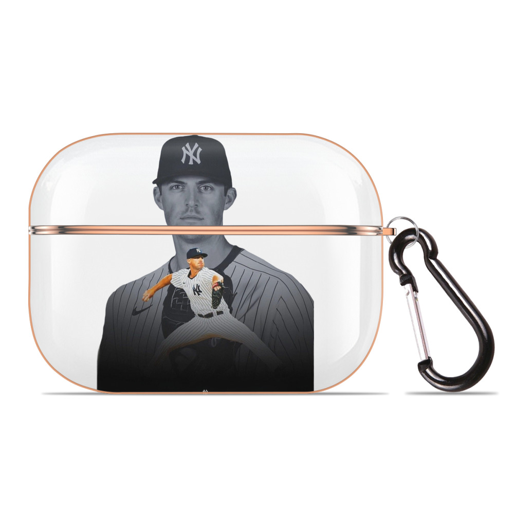 DJ Lemahieu 1 AirPods Pro Protective Case Rose Gold, Flexible PC Material, Precise Fit, Anti-Slip Cover, Full Protection, Fingerprint Resistant, Washable With Keychain