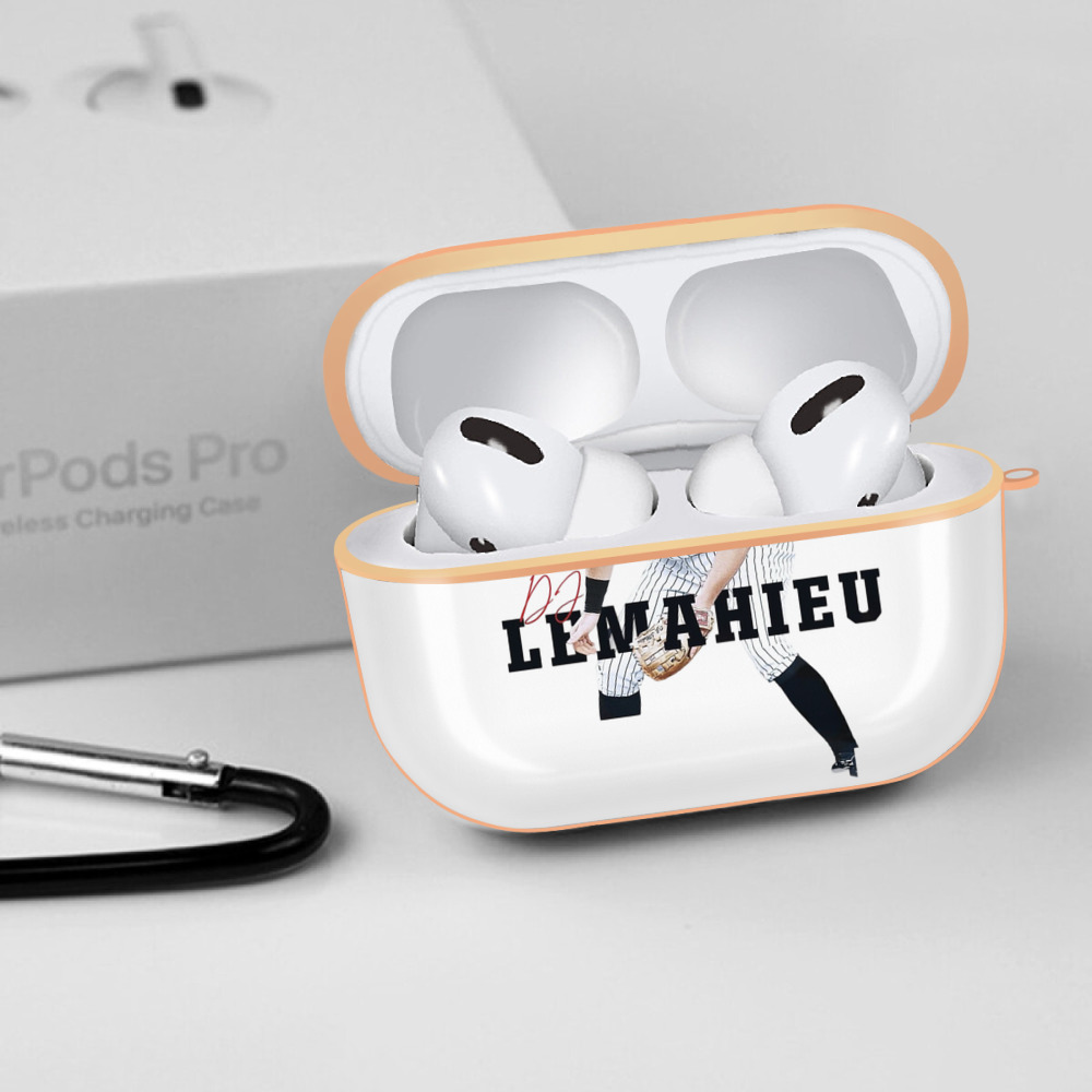 DJ Lemahieu 6 AirPods Pro Protective Case Rose Gold, Flexible PC Material, Precise Fit, Anti-Slip Cover, Full Protection, Fingerprint Resistant, Washable With Keychain