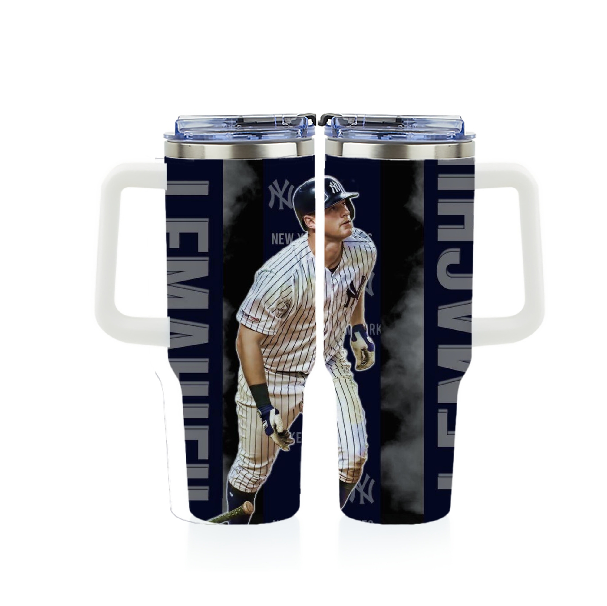 DJ Lemahieu 7 40oz Full Wrap Car Tumbler – Durable Stainless Steel Travel Mug With Vibrant UV Print – Double Wall Insulated, Fits Most Car Cup Holders