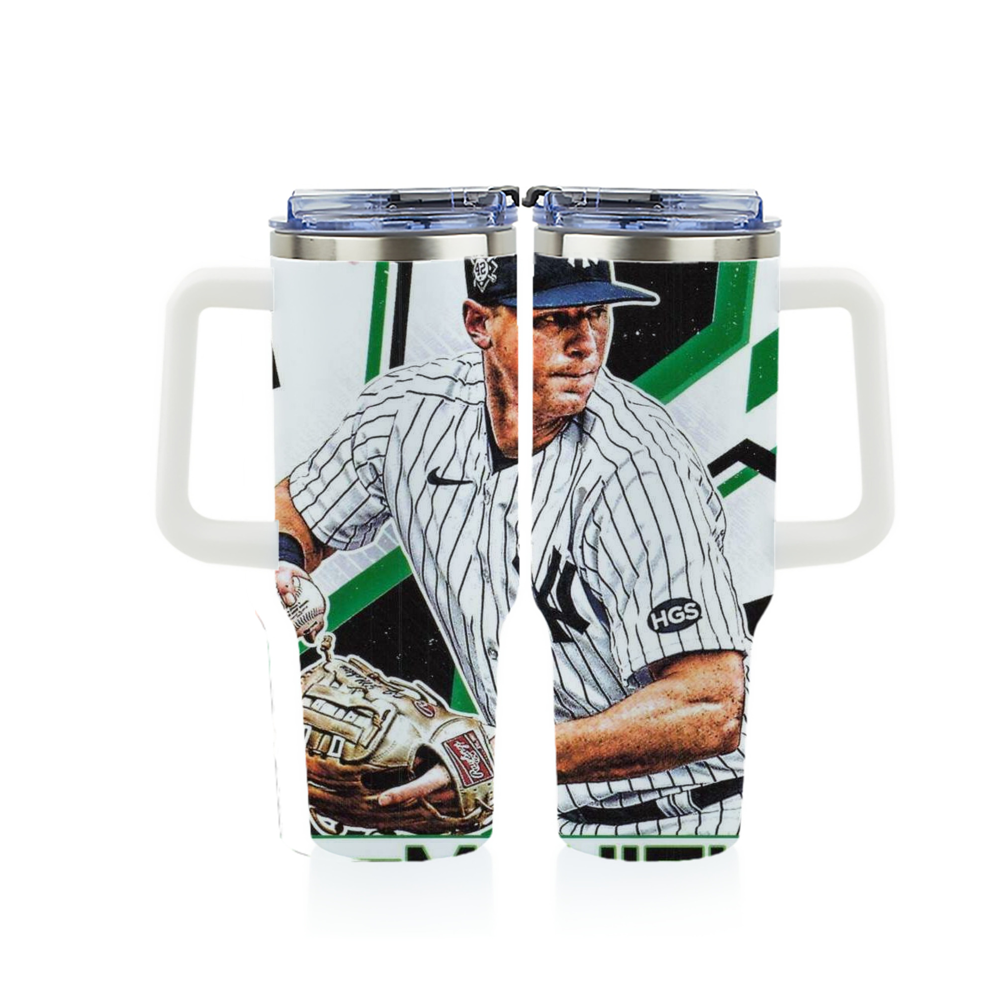 DJ Lemahieu 8 40oz Full Wrap Car Tumbler – Durable Stainless Steel Travel Mug With Vibrant UV Print – Double Wall Insulated, Fits Most Car Cup Holders