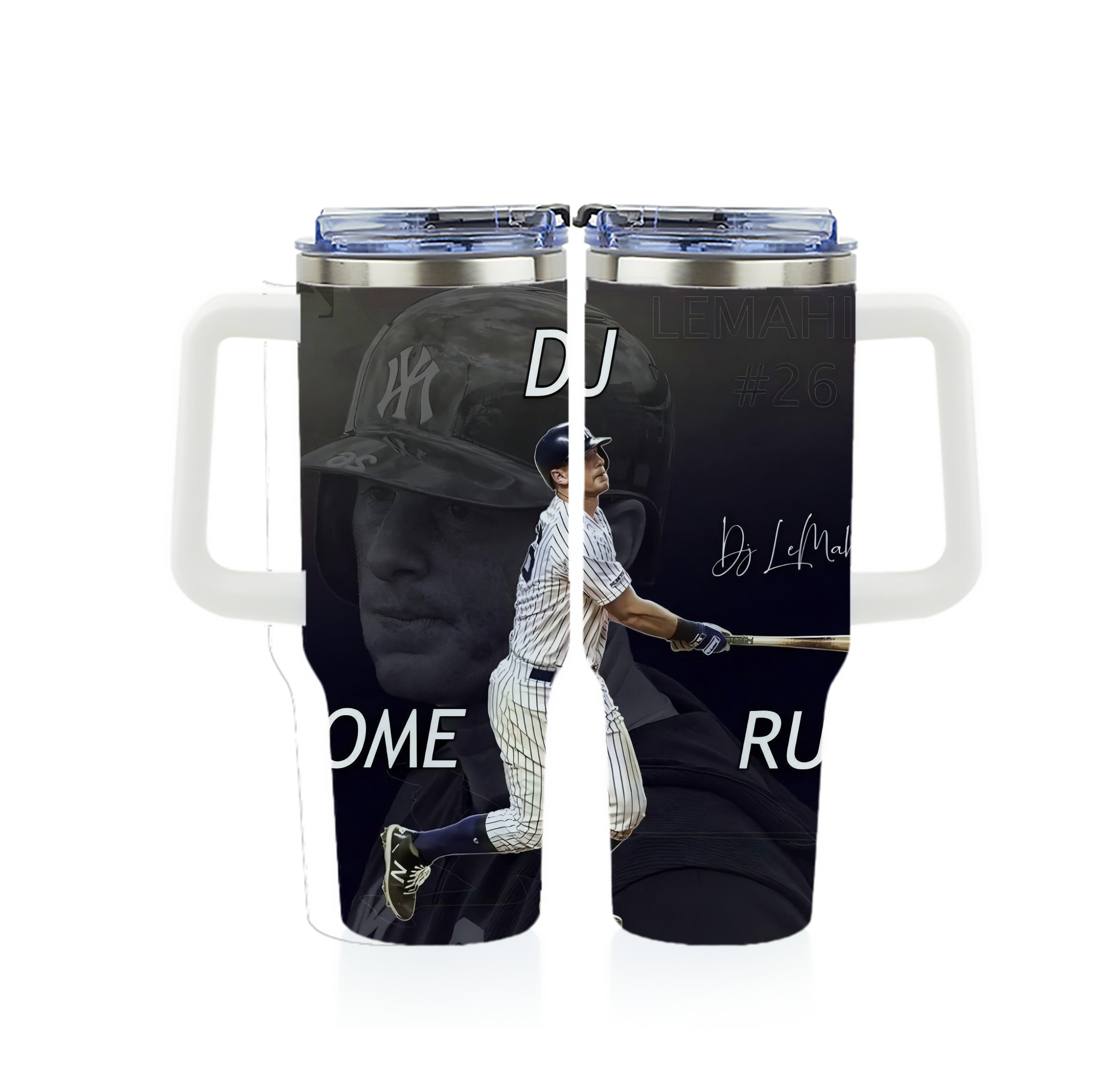 DJ Lemahieu 13 40oz Full Wrap Car Tumbler – Durable Stainless Steel Travel Mug With Vibrant UV Print – Double Wall Insulated, Fits Most Car Cup Holders