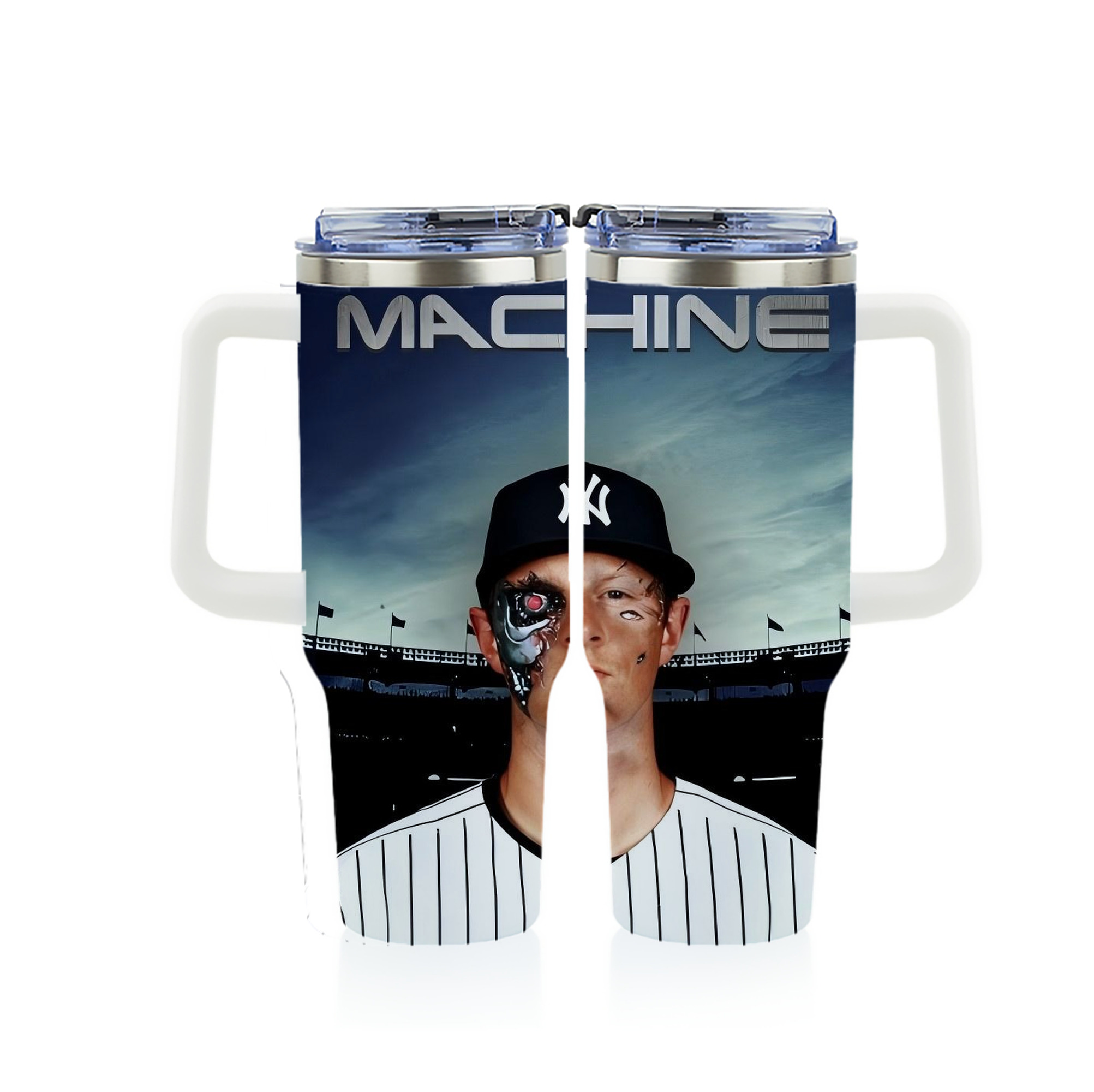 DJ Lemahieu 17 40oz Full Wrap Car Tumbler – Durable Stainless Steel Travel Mug With Vibrant UV Print – Double Wall Insulated, Fits Most Car Cup Holders