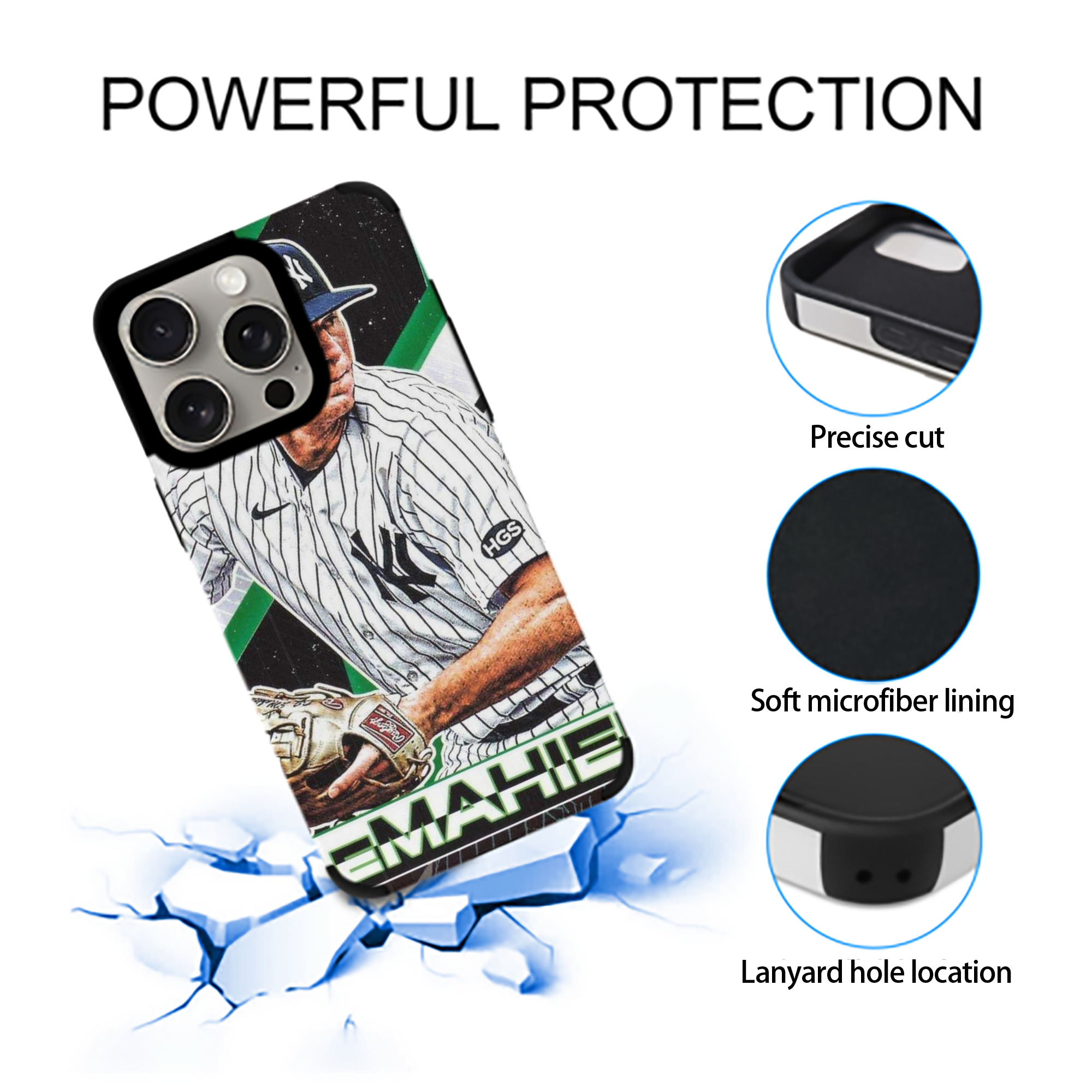 DJ Lemahieu 8 IPhone 15 Pro Max PU Leather Case – Soft Lining, 360° Protection – Precise Fit, 3D Buttons, Easy Charging – Anti-Yellowing, Easy To Clean