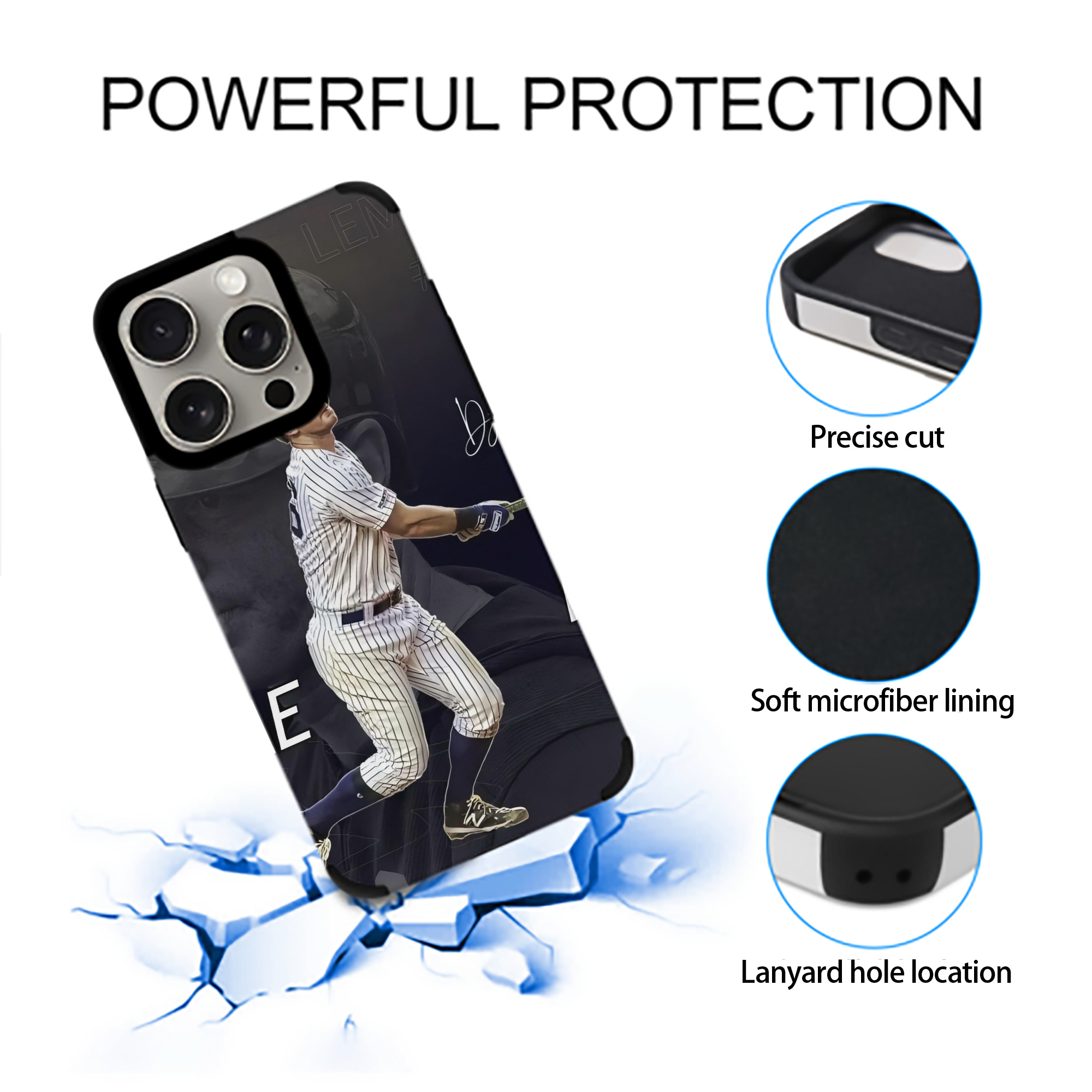 DJ Lemahieu 13 IPhone 15 Pro Max PU Leather Case – Soft Lining, 360° Protection – Precise Fit, 3D Buttons, Easy Charging – Anti-Yellowing, Easy To Clean