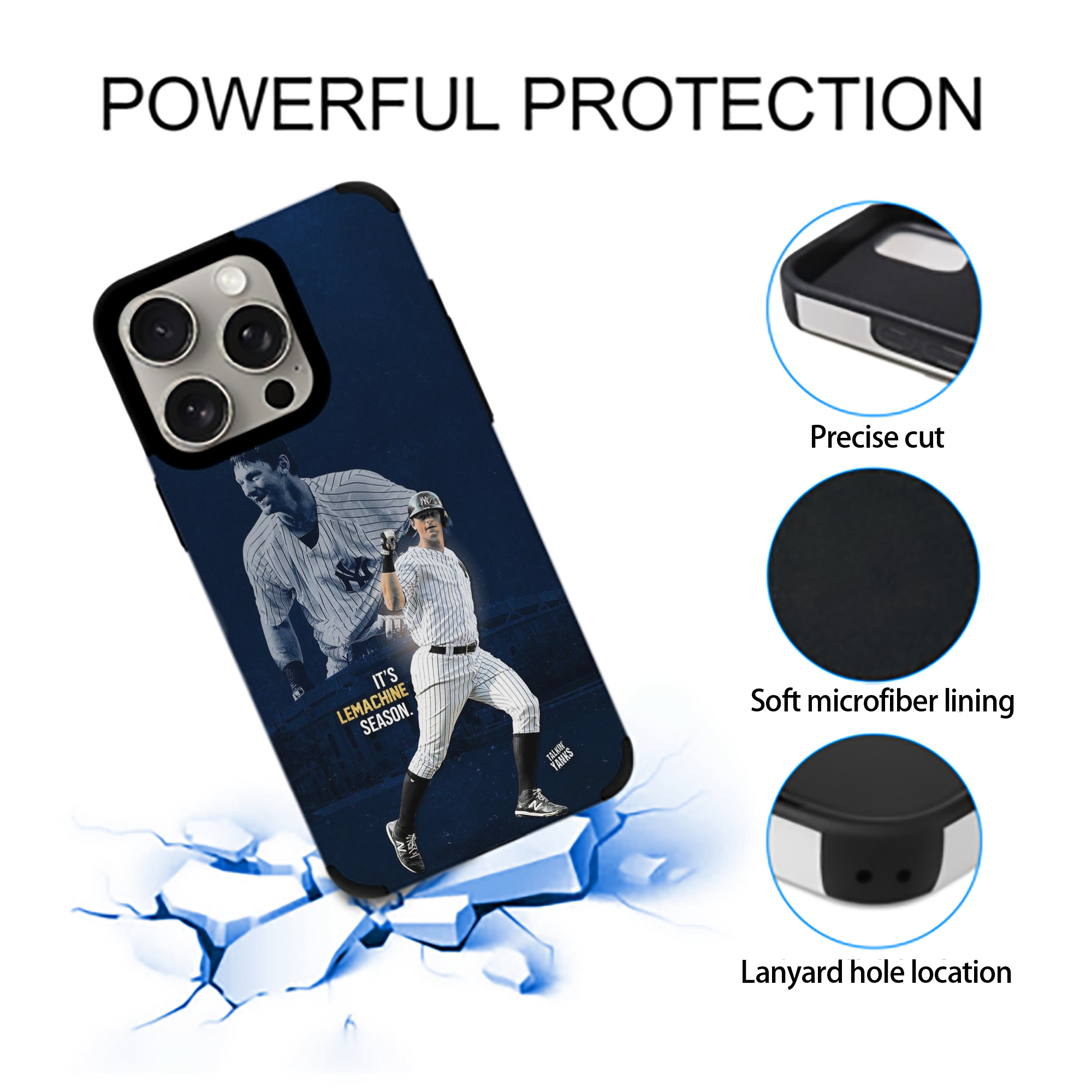 DJ Lemahieu 18 IPhone 15 Pro Max PU Leather Case – Soft Lining, 360° Protection – Precise Fit, 3D Buttons, Easy Charging – Anti-Yellowing, Easy To Clean