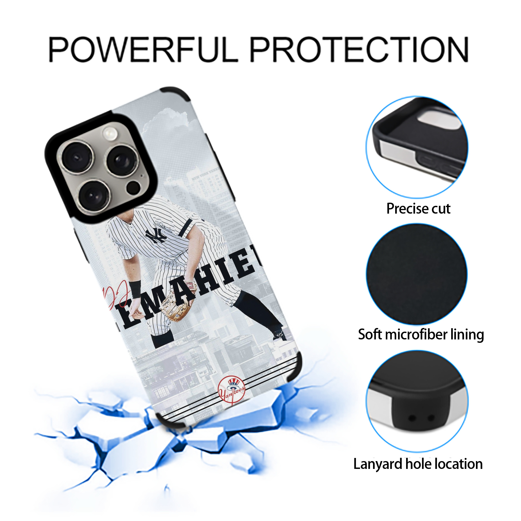 DJ Lemahieu 23 IPhone 15 Pro Max PU Leather Case – Soft Lining, 360° Protection – Precise Fit, 3D Buttons, Easy Charging – Anti-Yellowing, Easy To Clean