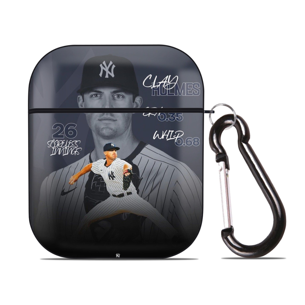 DJ Lemahieu 10 AirPods 2 Case Hard Shell Black, Flexible PC Material, Precise Cutouts, Full Protection, Anti-Fingerprint, Washable, Includes Keychain – Durable & Slim Design