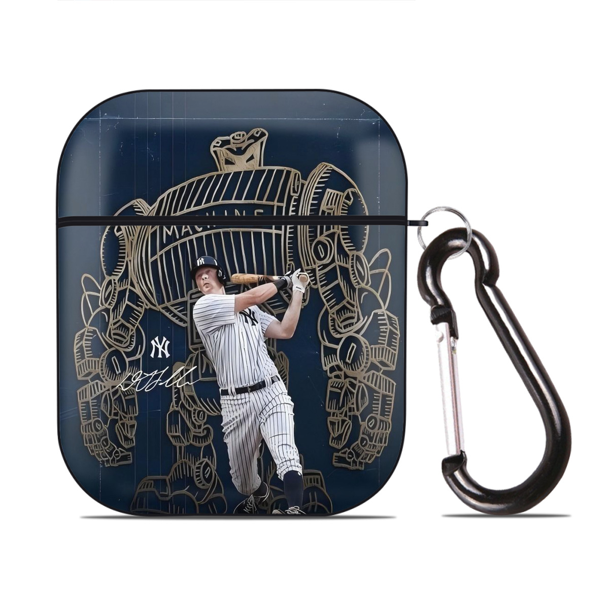 DJ Lemahieu 12 AirPods 2 Case Hard Shell Black, Flexible PC Material, Precise Cutouts, Full Protection, Anti-Fingerprint, Washable, Includes Keychain – Durable & Slim Design