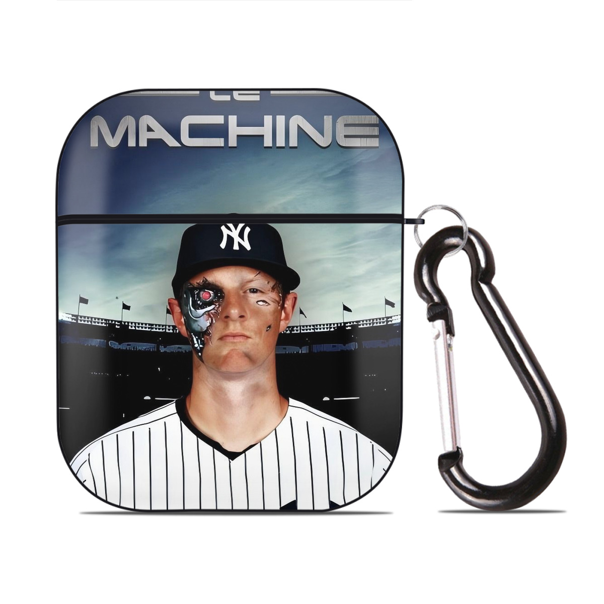 DJ Lemahieu 17 AirPods 2 Case Hard Shell Black, Flexible PC Material, Precise Cutouts, Full Protection, Anti-Fingerprint, Washable, Includes Keychain – Durable & Slim Design