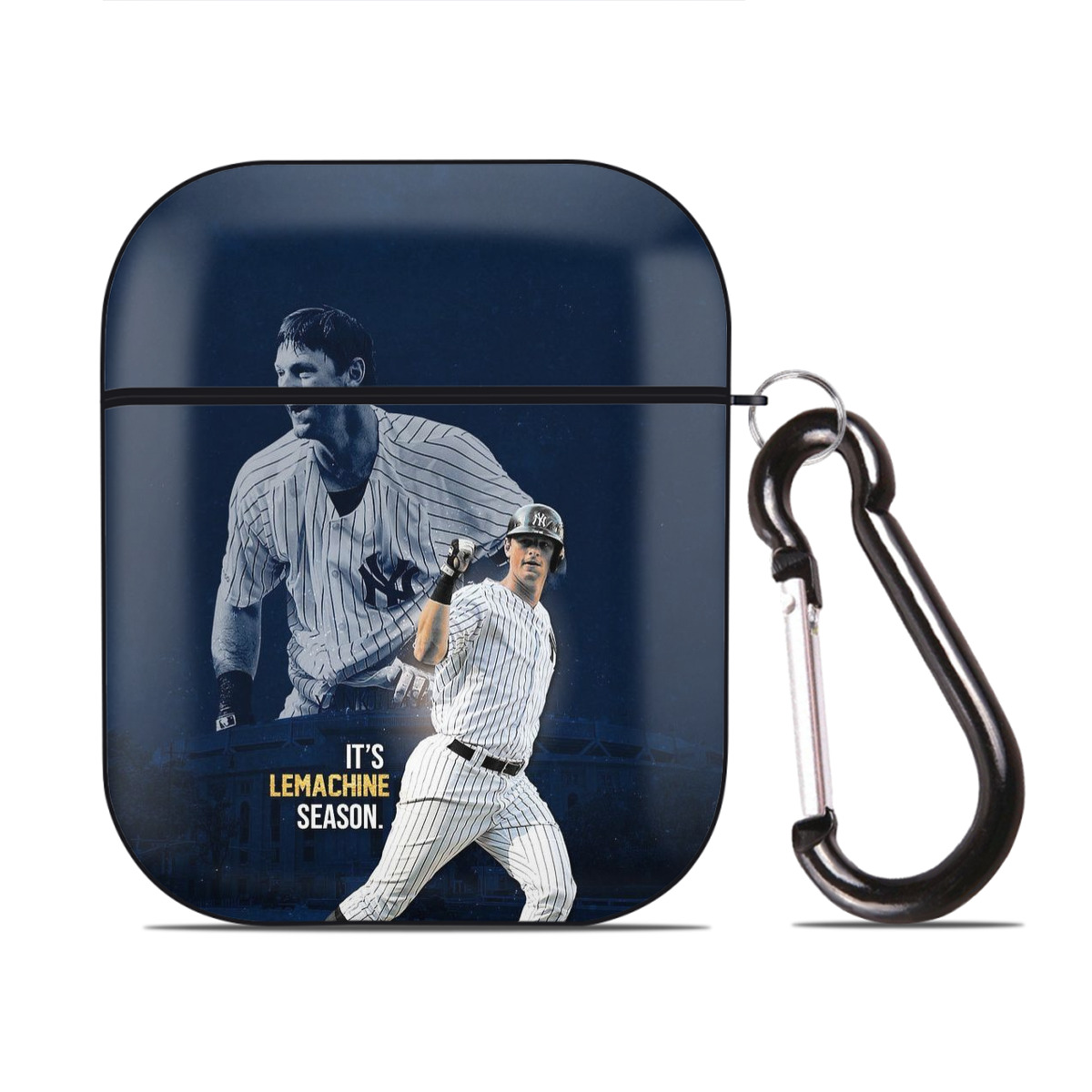 DJ Lemahieu 18 AirPods 2 Case Hard Shell Black, Flexible PC Material, Precise Cutouts, Full Protection, Anti-Fingerprint, Washable, Includes Keychain – Durable & Slim Design