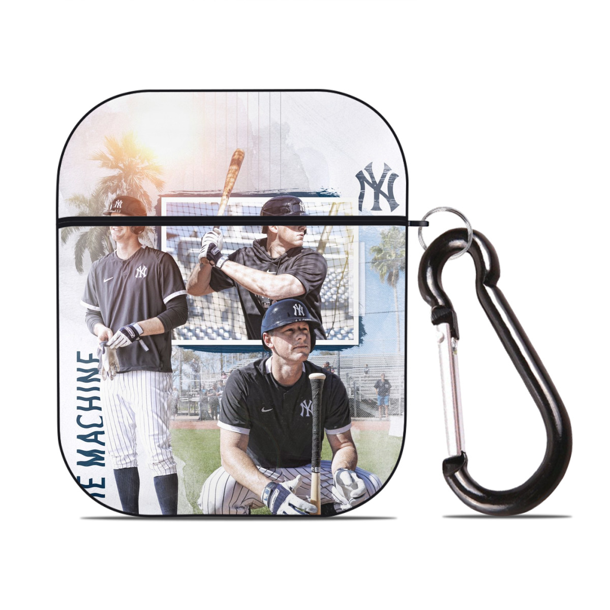 DJ Lemahieu 19 AirPods 2 Case Hard Shell Black, Flexible PC Material, Precise Cutouts, Full Protection, Anti-Fingerprint, Washable, Includes Keychain – Durable & Slim Design