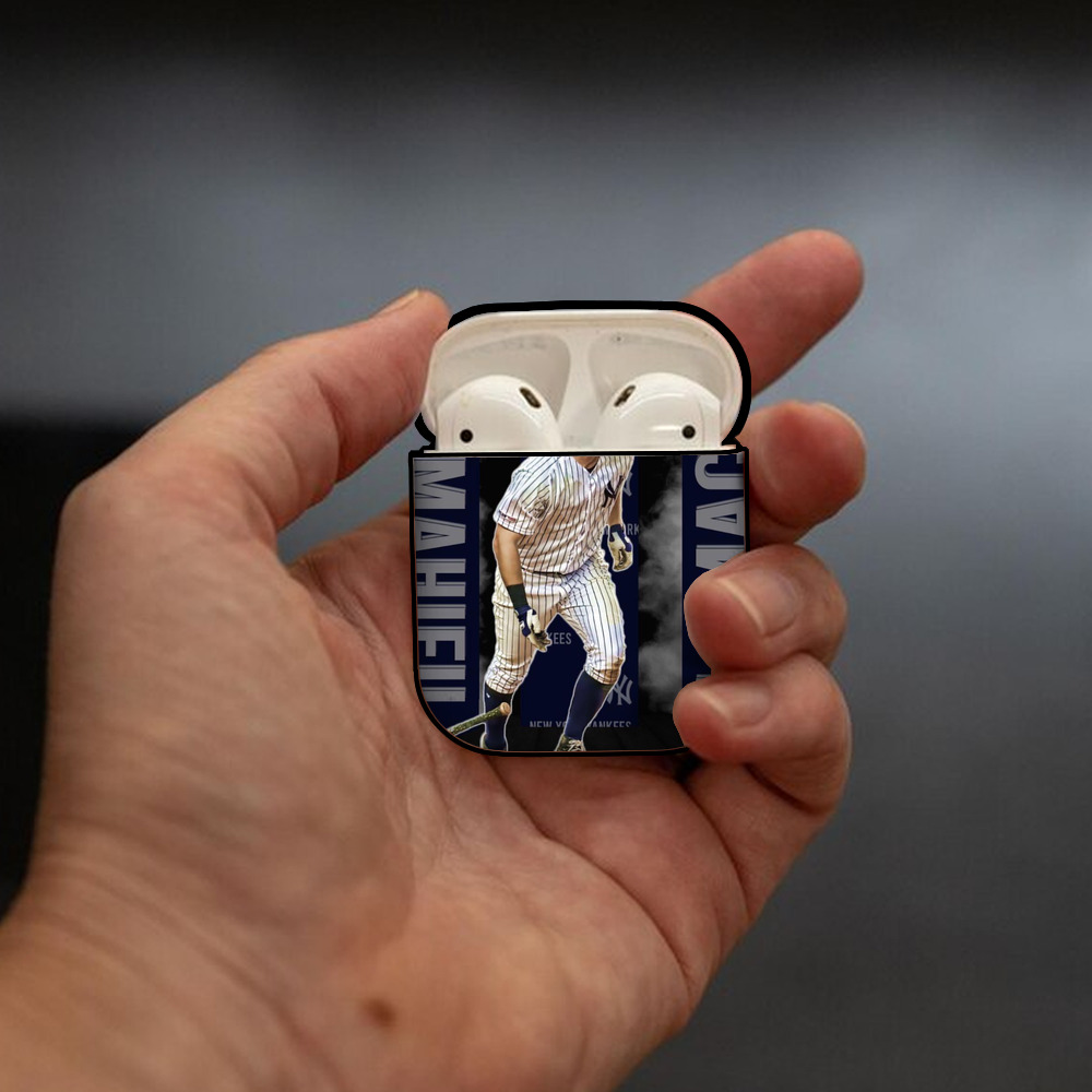 DJ Lemahieu 7 AirPods 2 Case Hard Shell Black, Flexible PC Material, Precise Cutouts, Full Protection, Anti-Fingerprint, Washable, Includes Keychain – Durable & Slim Design