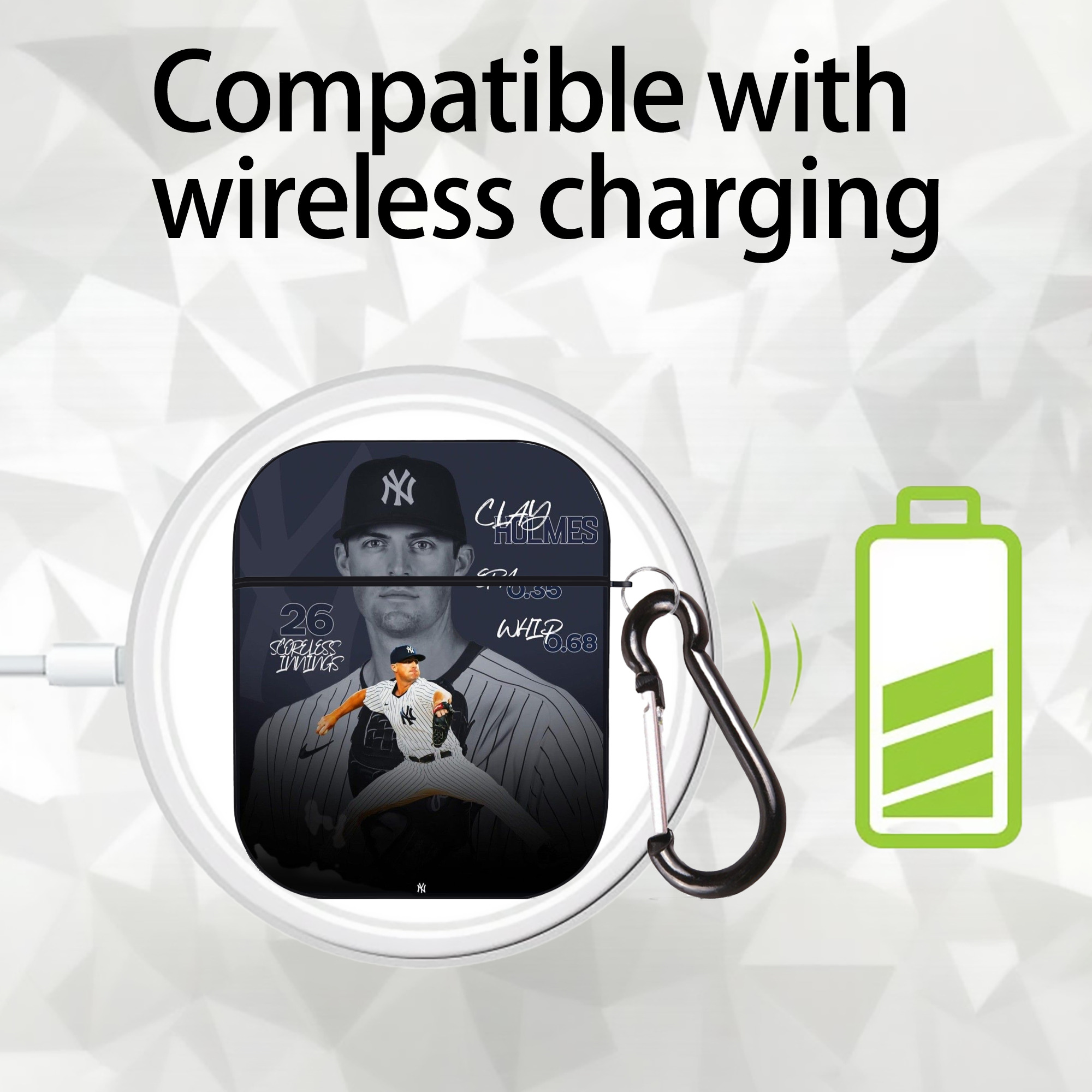 DJ Lemahieu 10 AirPods 2 Case Hard Shell Black, Flexible PC Material, Precise Cutouts, Full Protection, Anti-Fingerprint, Washable, Includes Keychain – Durable & Slim Design