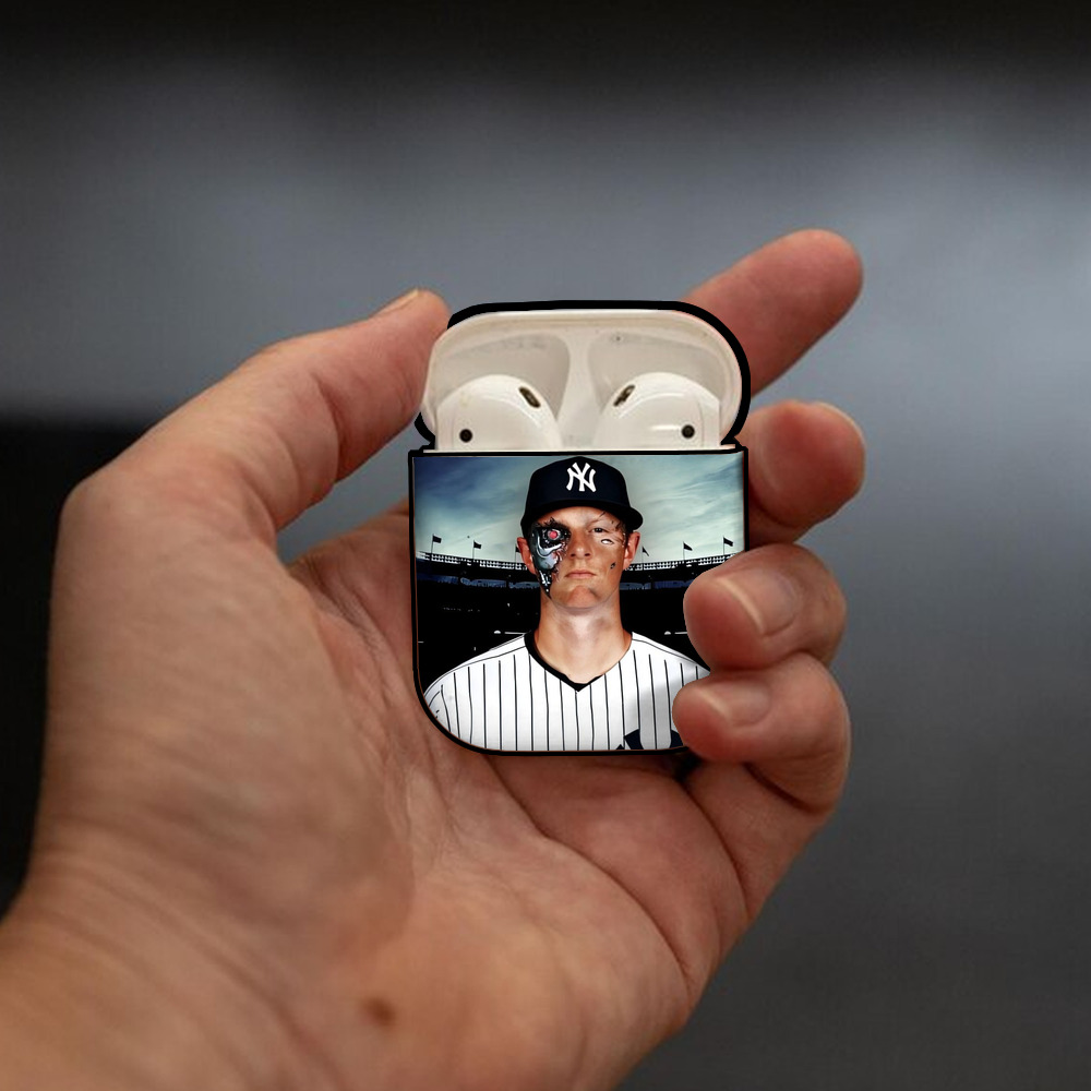 DJ Lemahieu 17 AirPods 2 Case Hard Shell Black, Flexible PC Material, Precise Cutouts, Full Protection, Anti-Fingerprint, Washable, Includes Keychain – Durable & Slim Design