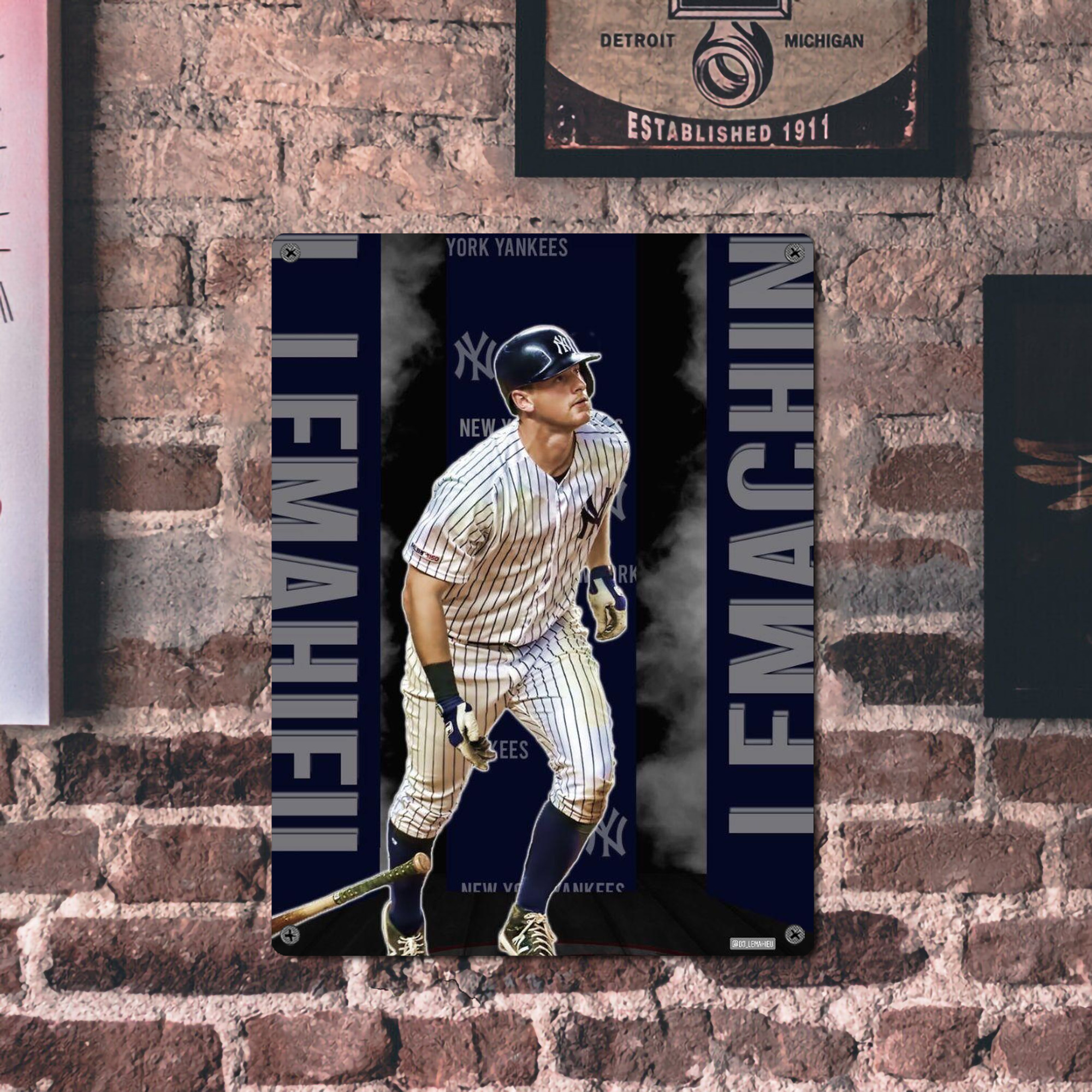 DJ Lemahieu 7 Vintage Metal Tin Sign 12x16inch – Retro Wall Art Decor For Home, Bar, Kitchen, Bedroom, Office – Durable Iron Sheet Poster, Easy To Hang, Full-Color Printing