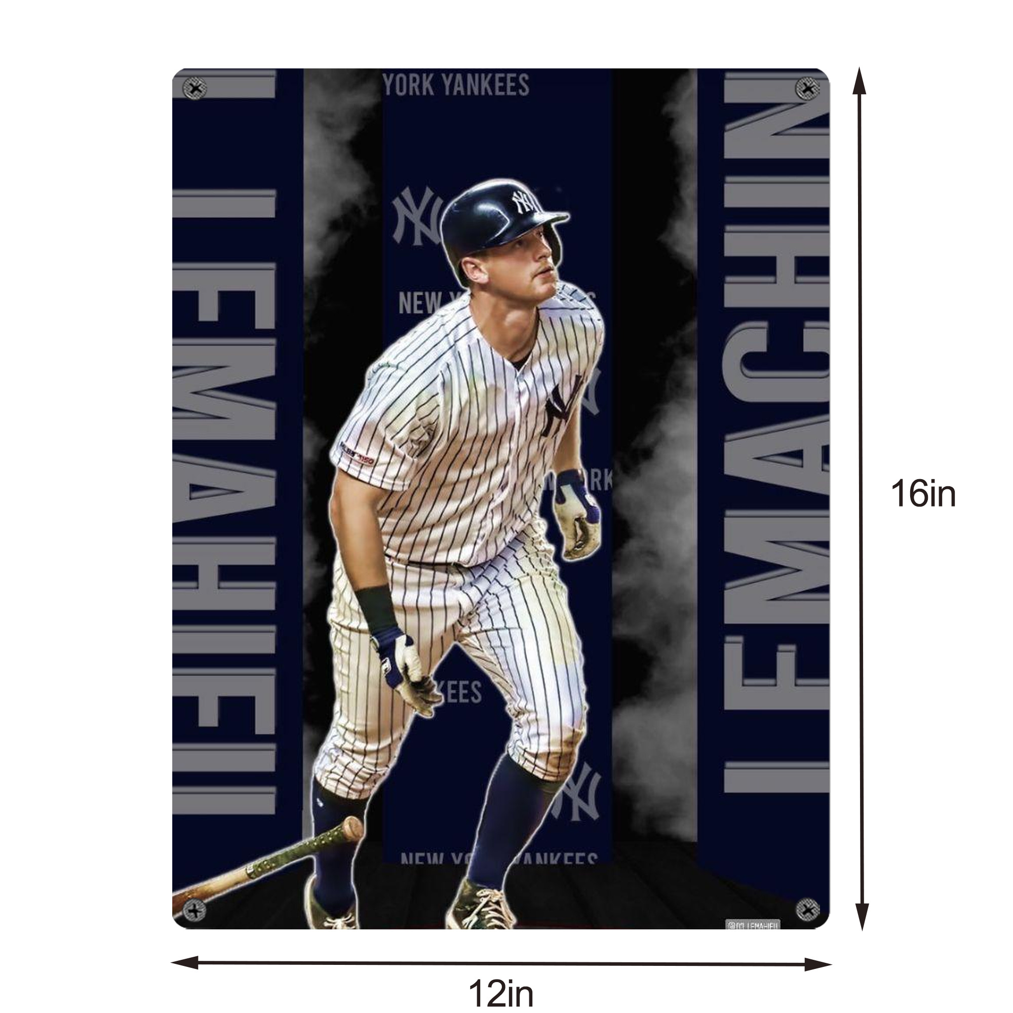 DJ Lemahieu 7 Vintage Metal Tin Sign 12x16inch – Retro Wall Art Decor For Home, Bar, Kitchen, Bedroom, Office – Durable Iron Sheet Poster, Easy To Hang, Full-Color Printing