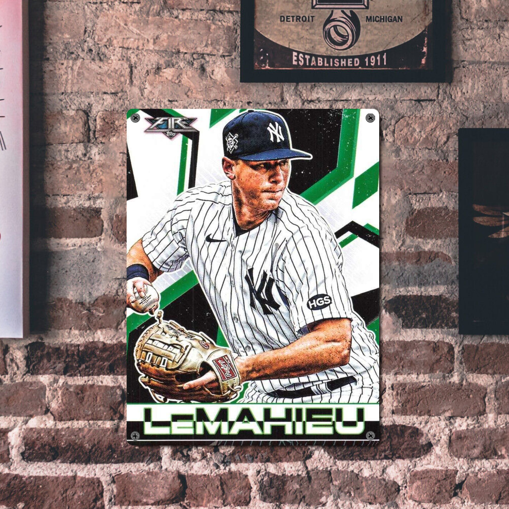 DJ Lemahieu 8 Vintage Metal Tin Sign 12x16inch – Retro Wall Art Decor For Home, Bar, Kitchen, Bedroom, Office – Durable Iron Sheet Poster, Easy To Hang, Full-Color Printing