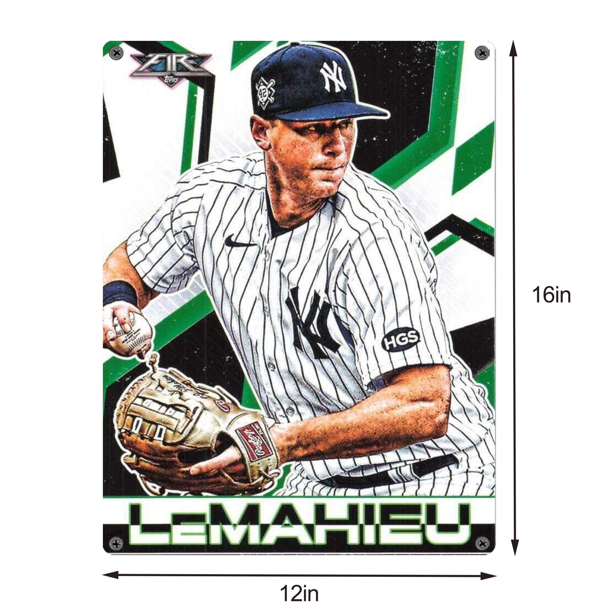 DJ Lemahieu 8 Vintage Metal Tin Sign 12x16inch – Retro Wall Art Decor For Home, Bar, Kitchen, Bedroom, Office – Durable Iron Sheet Poster, Easy To Hang, Full-Color Printing