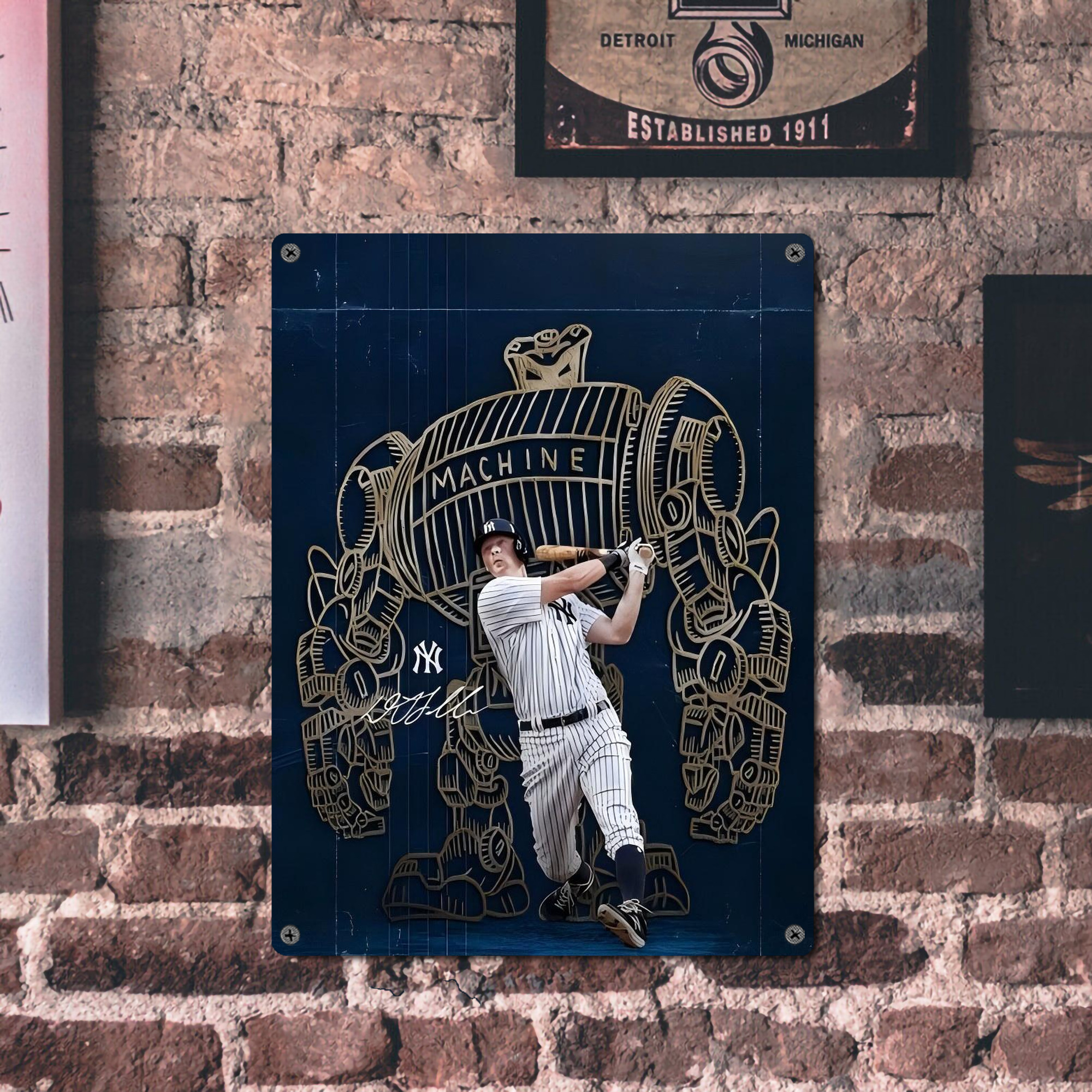 DJ Lemahieu 12 Vintage Metal Tin Sign 12x16inch – Retro Wall Art Decor For Home, Bar, Kitchen, Bedroom, Office – Durable Iron Sheet Poster, Easy To Hang, Full-Color Printing