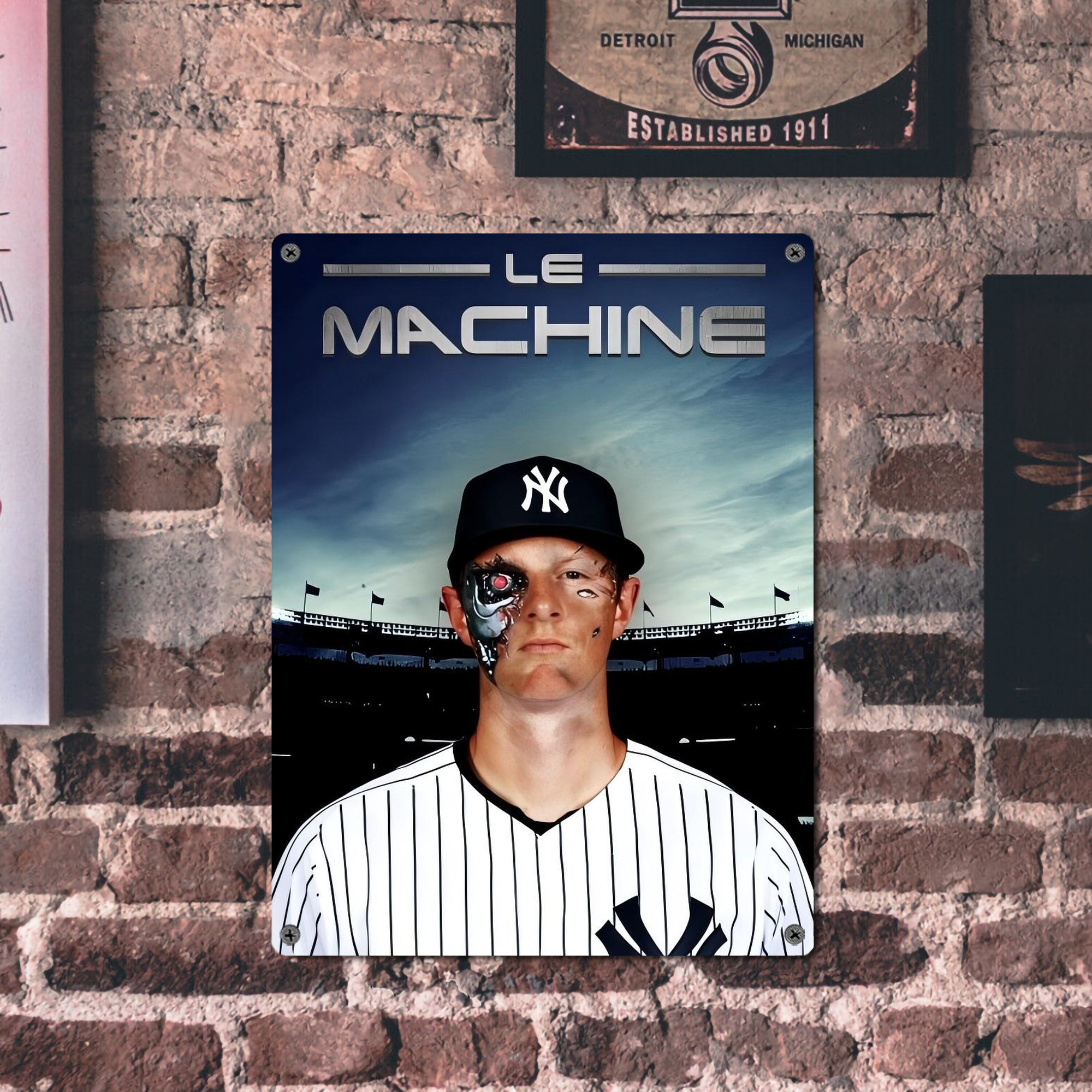 DJ Lemahieu 17 Vintage Metal Tin Sign 12x16inch – Retro Wall Art Decor For Home, Bar, Kitchen, Bedroom, Office – Durable Iron Sheet Poster, Easy To Hang, Full-Color Printing