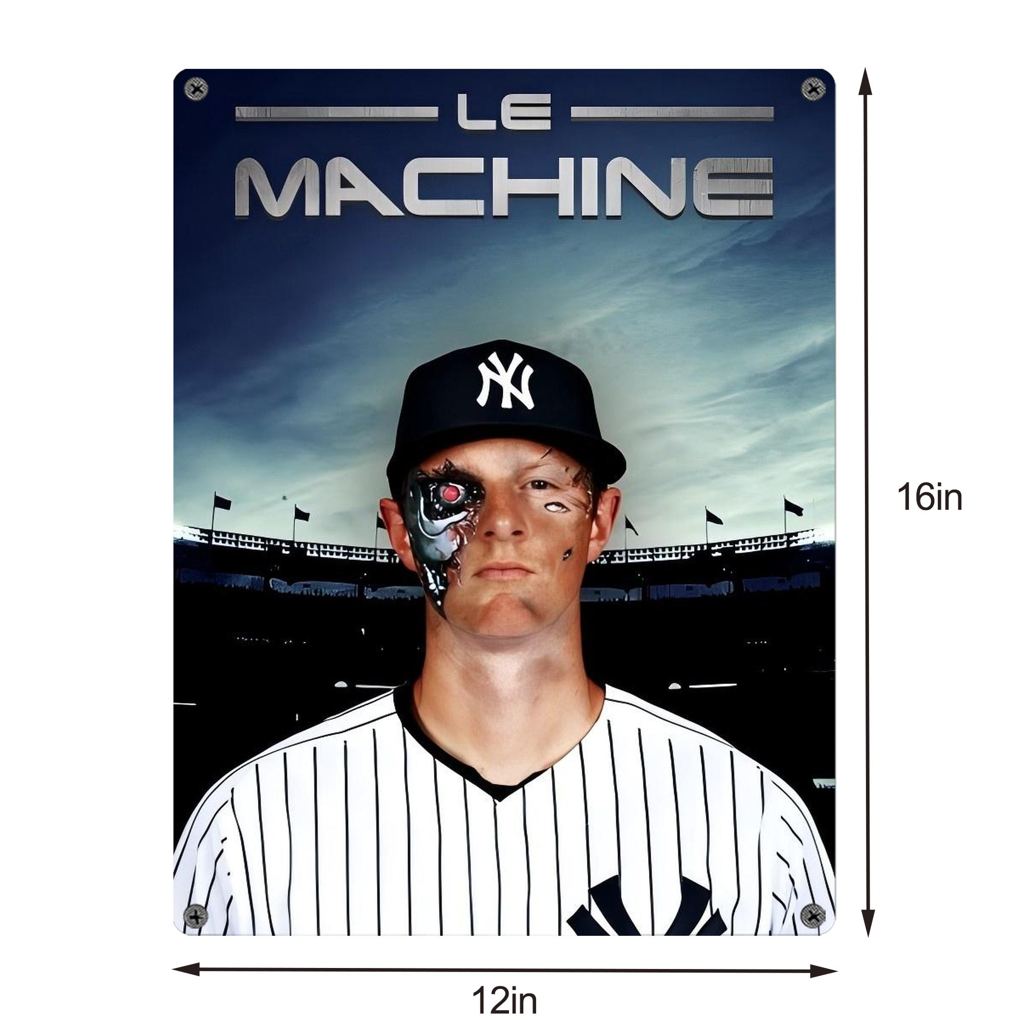 DJ Lemahieu 17 Vintage Metal Tin Sign 12x16inch – Retro Wall Art Decor For Home, Bar, Kitchen, Bedroom, Office – Durable Iron Sheet Poster, Easy To Hang, Full-Color Printing